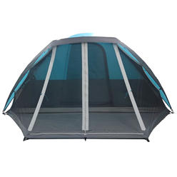 World Famous Sports Colter Bay 6 Person Camping Tent - Teal and Gray