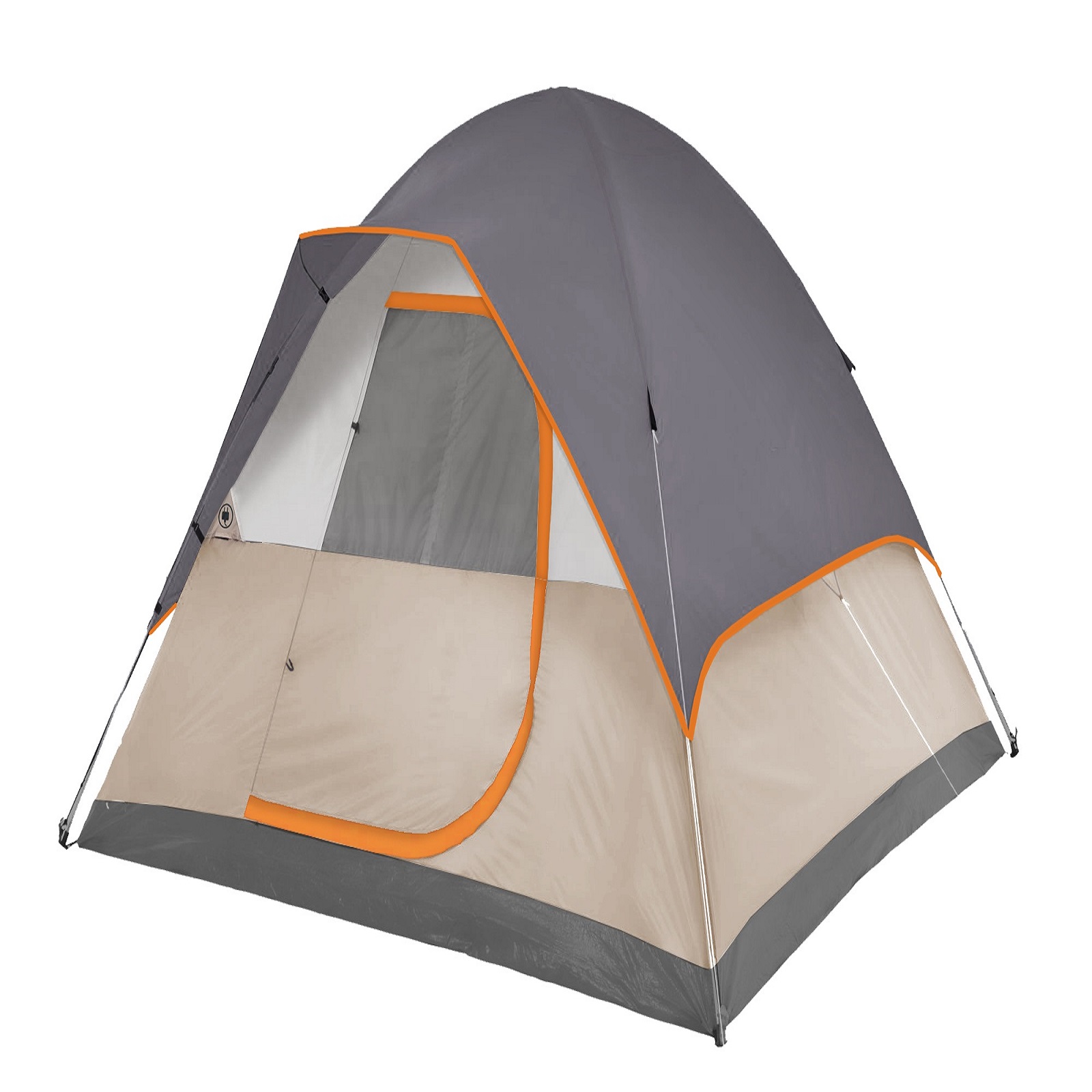 World Famous Sports 5-Person Dome Camping Tent with Rain Fly
