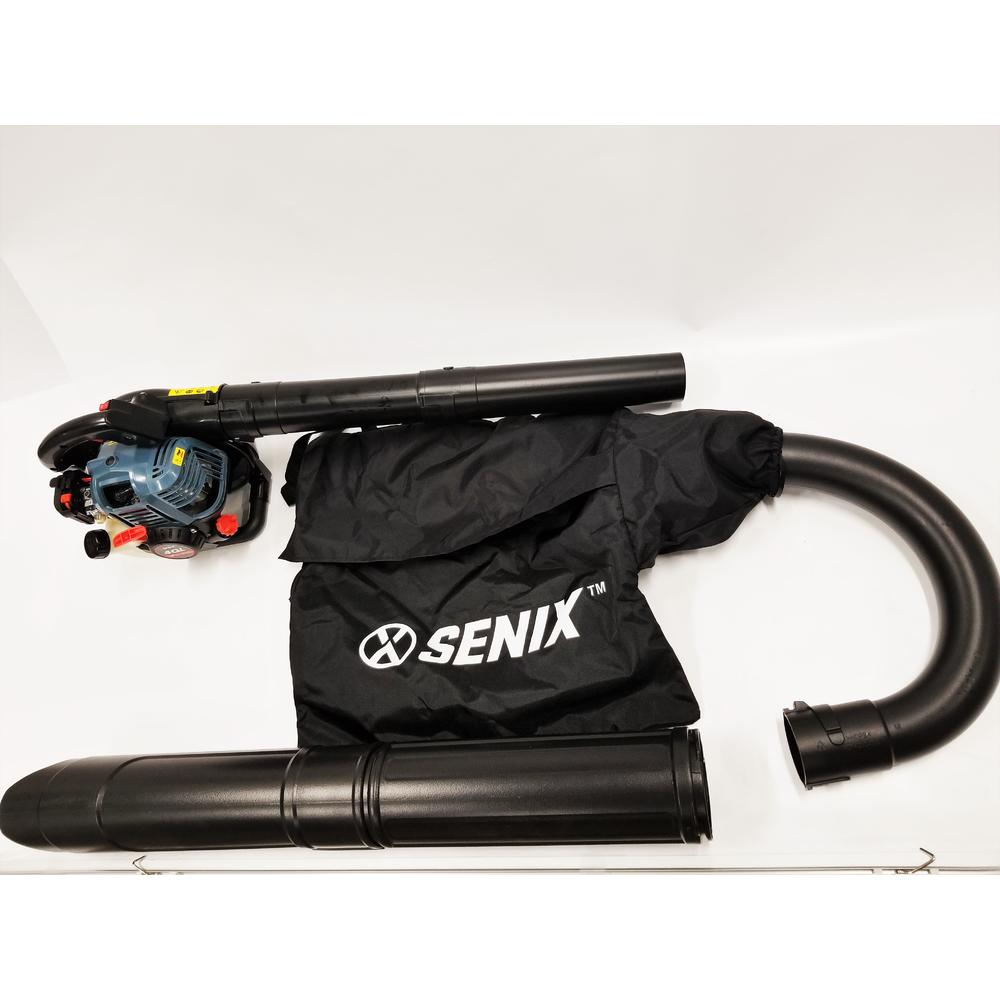 SENIX BLV4QLM 31cc 4Cycle Gas Leaf Blower with Vacuum kit