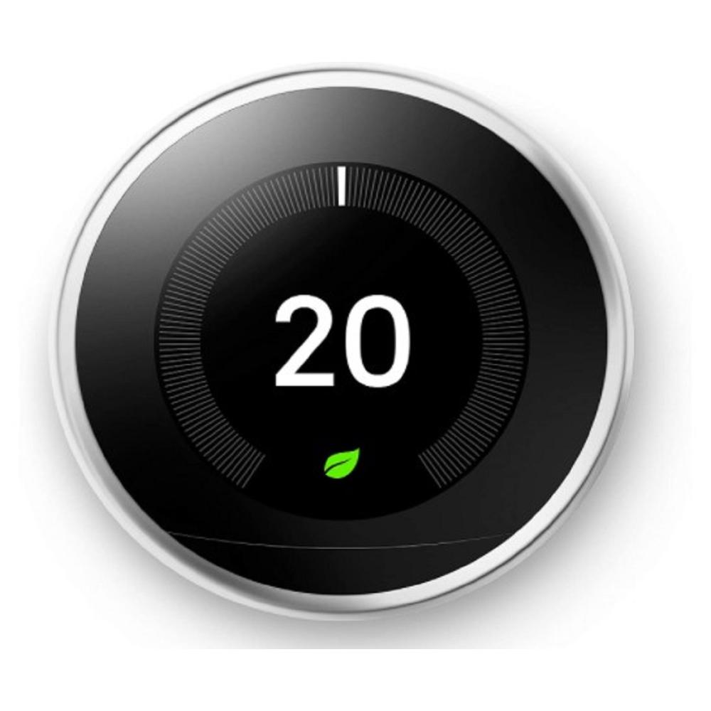 GOOGLE T3007ES Nest Learning Thermostat Programmable Smart Thermostat