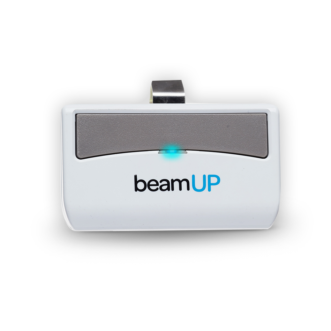 BeamUp 1-Button Remote Control - White / Gray (R1BU)