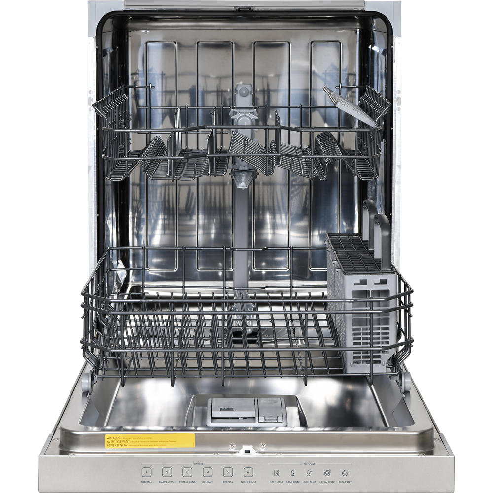 Kenmore 22-14585 14585 24" Built-in Dishwasher with UltraWash&#174; System and SmartWash&#174; &#8211; Stainless Steel w/ Fingerprint Resistance