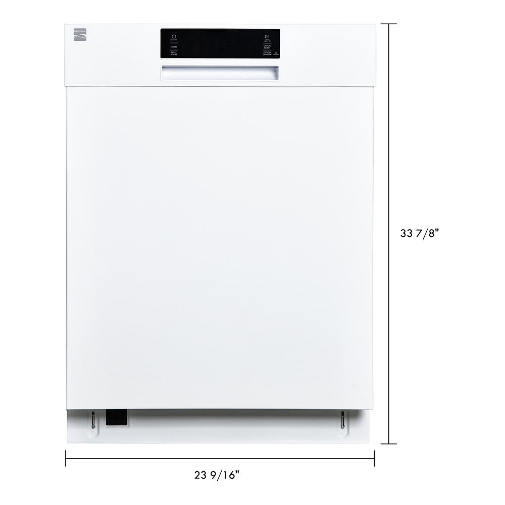 Kenmore 22-14602 14602 24" Built-in Dishwasher with UltraWash&#174; Plus System and TurboDry&#8482; &#8211; White