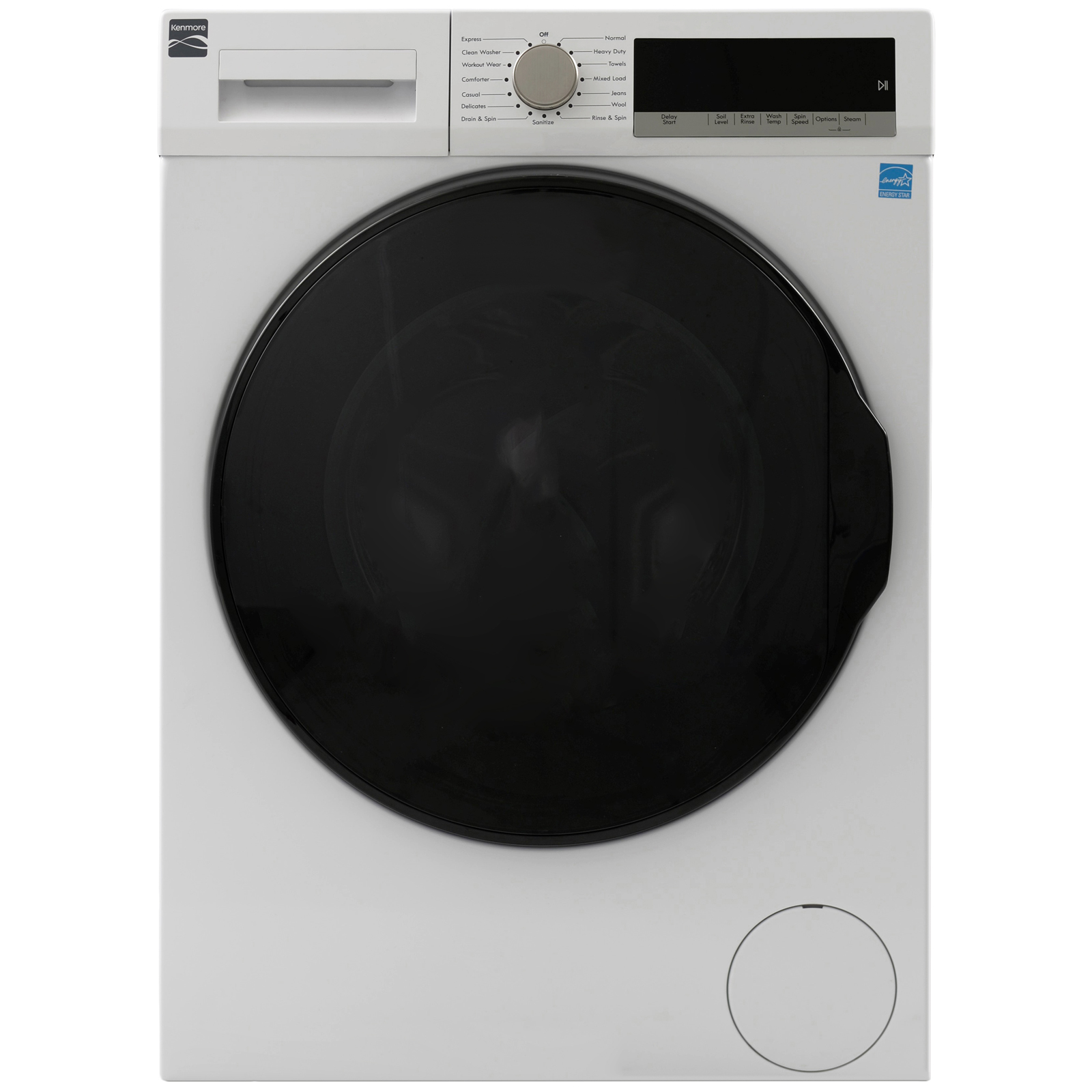 Kenmore 41202 Front Load Compact Washer White  22 cu ft