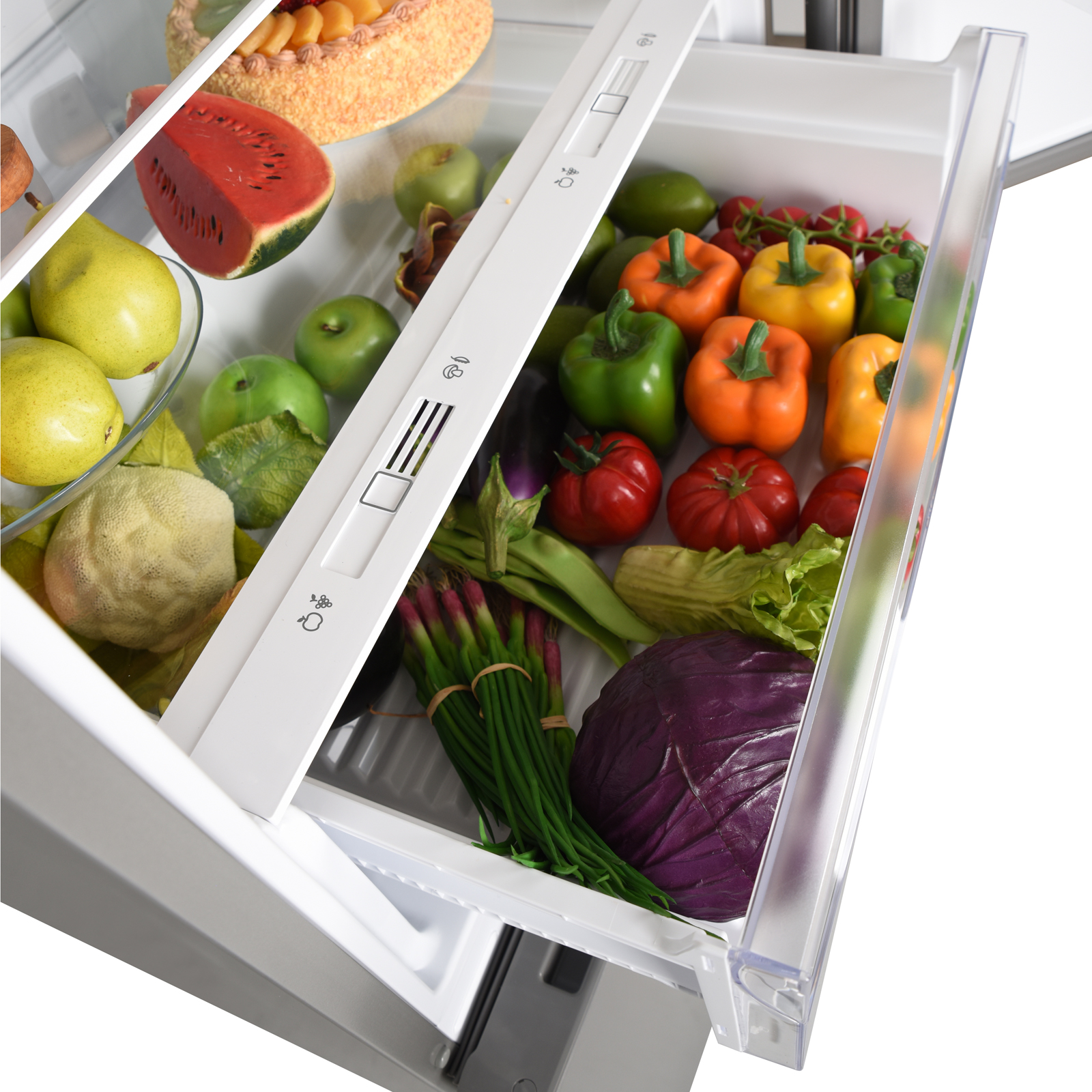 Thumbnail for 15.1 cu. ft. Bottom Freezer Refrigerator, ENERGY STAR®  Fingerprint Resistant Stainless Steel