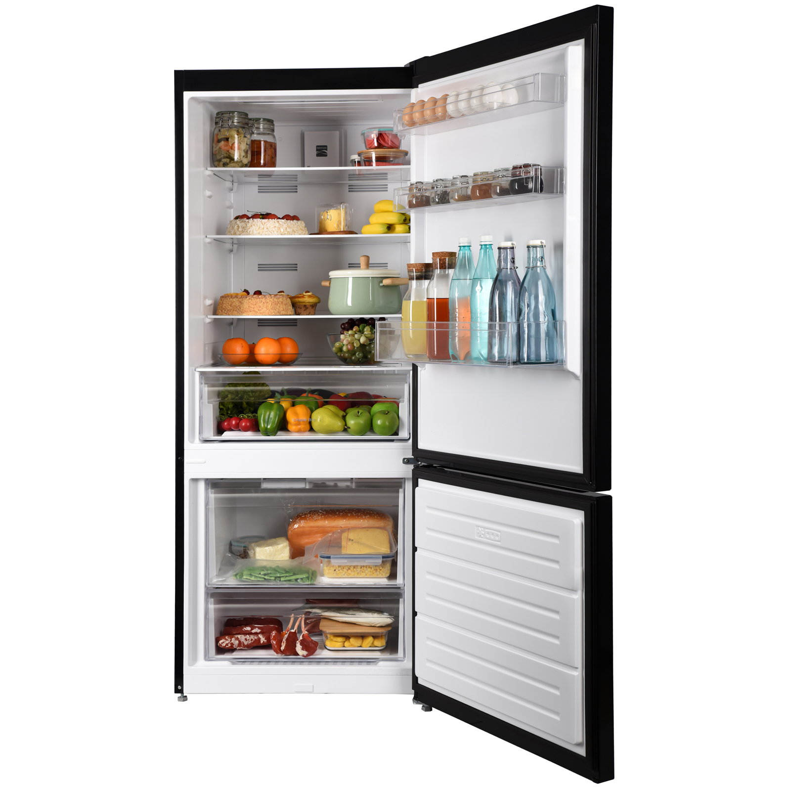 Thumbnail for 15.1 cu. ft. Bottom Freezer Refrigerator, ENERGY STAR®  Black