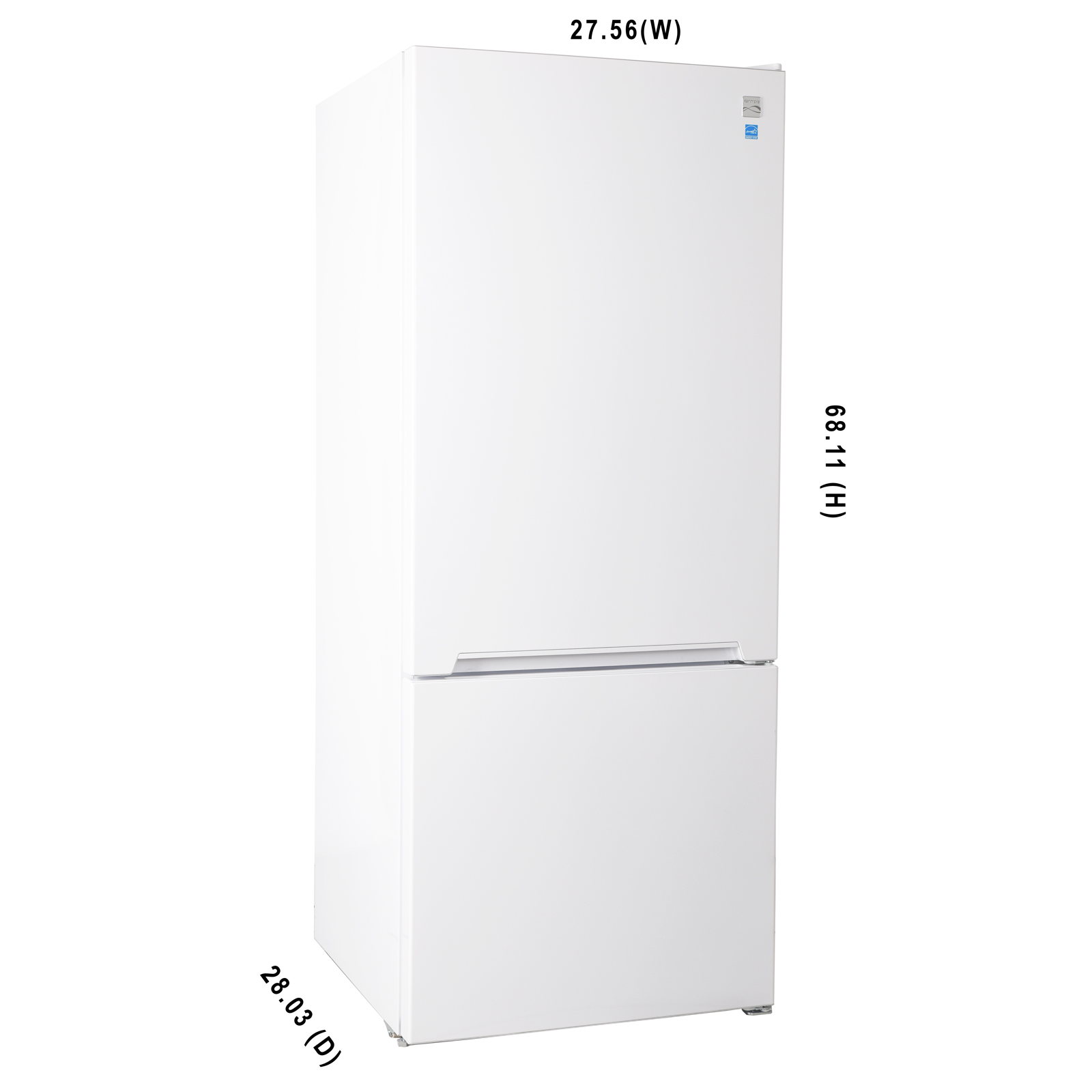Thumbnail for 15.1 cu. ft. Bottom Freezer Refrigerator, ENERGY STAR®  White