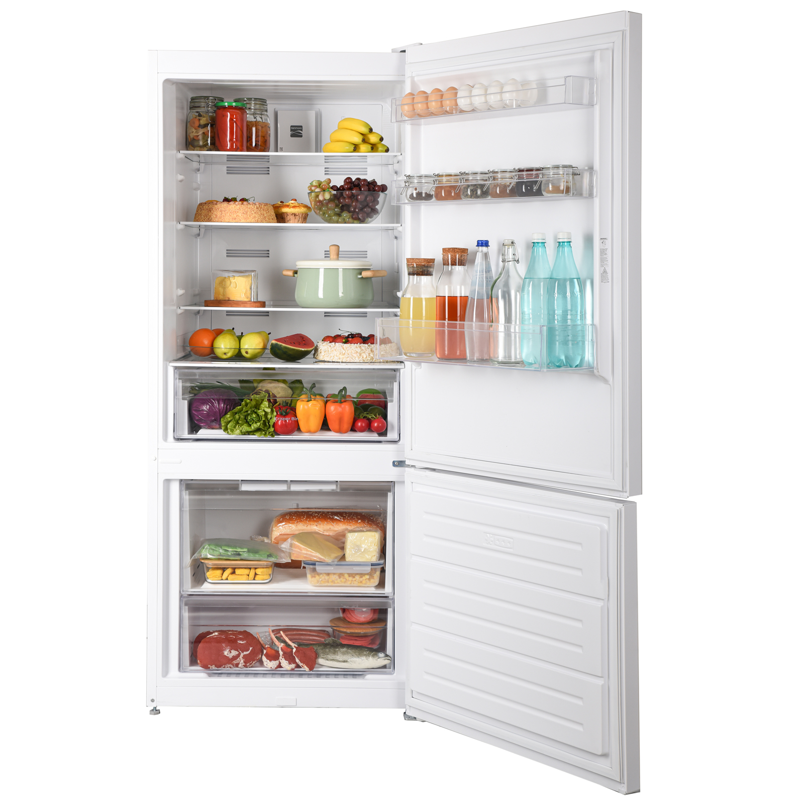 Thumbnail for 15.1 cu. ft. Bottom Freezer Refrigerator, ENERGY STAR®  White