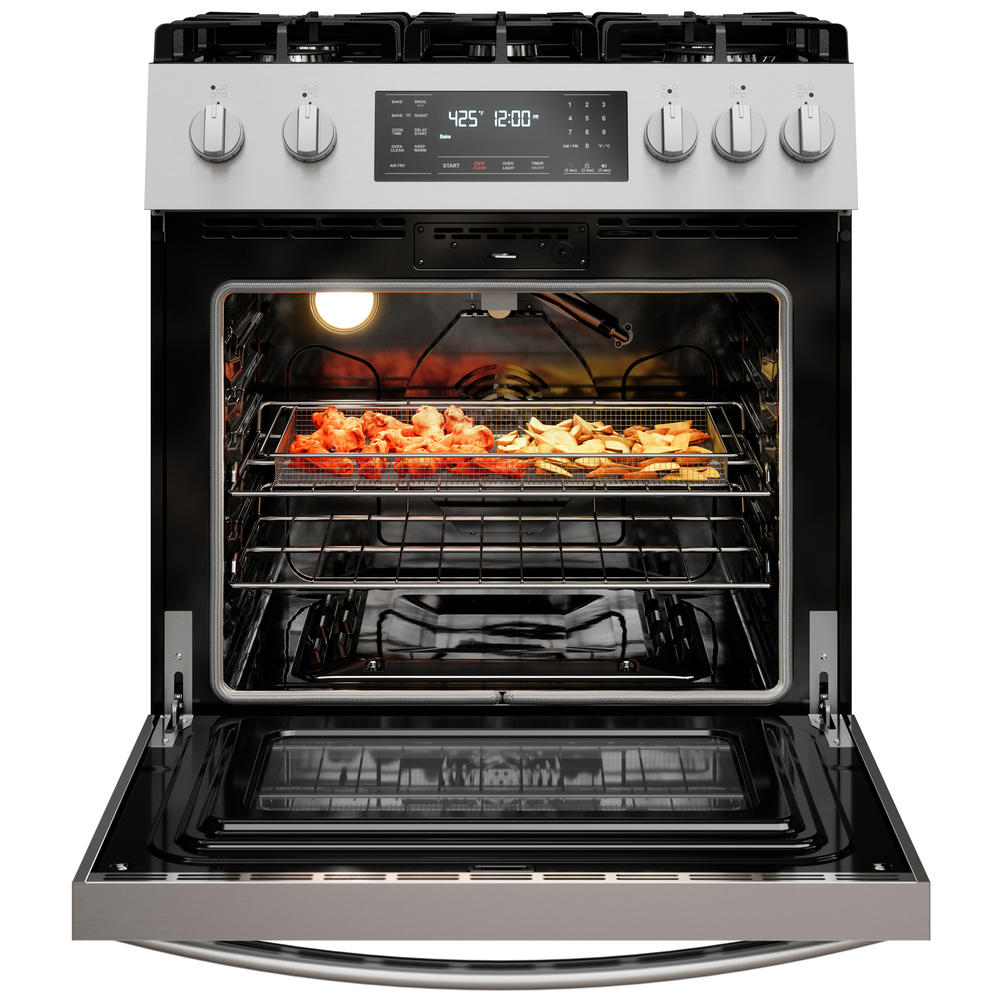 Kenmore 75293 4.8 cu. ft. FrontControl Gas Range with True Convection