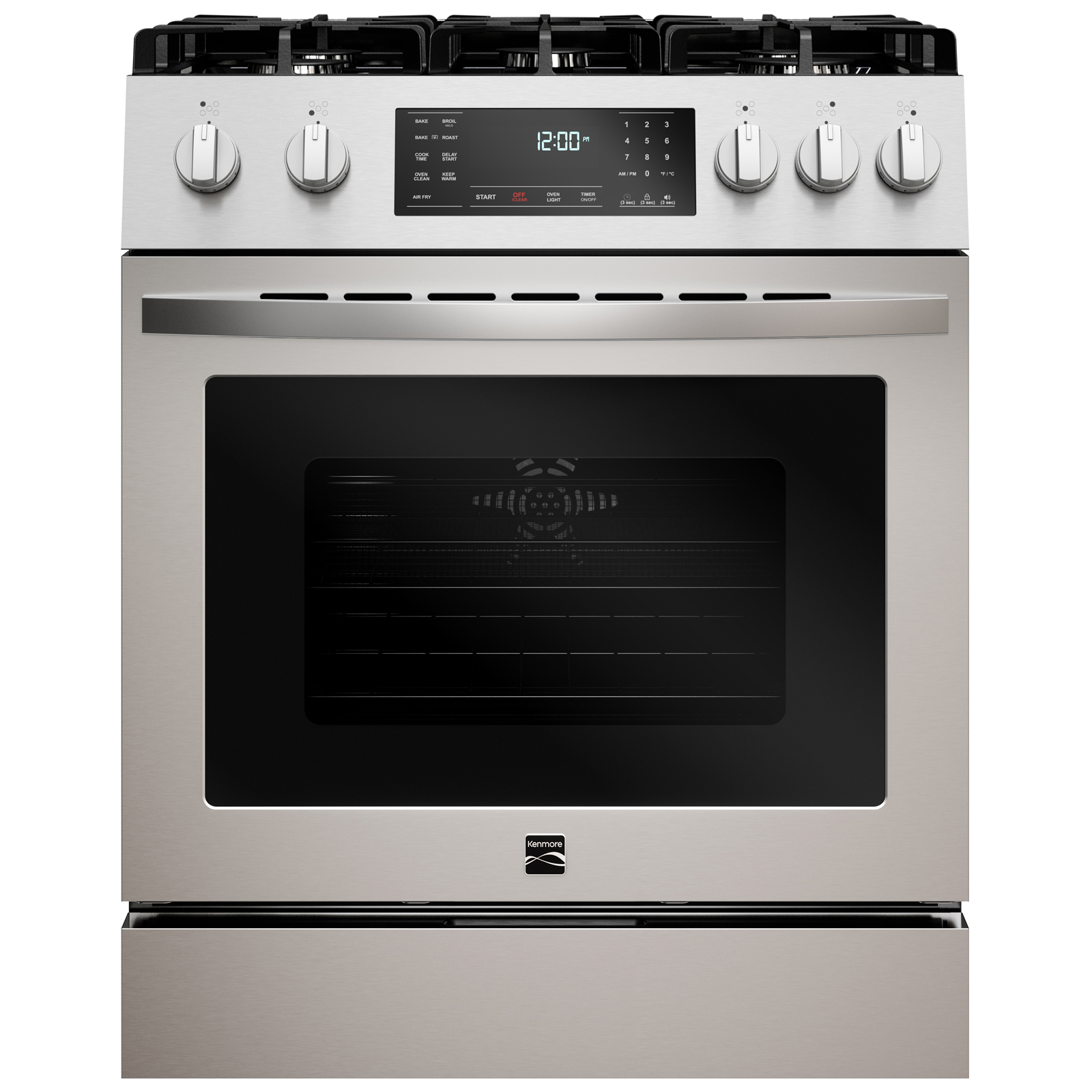 Kenmore 75293 Front - Stainless Steel Range 4.8 cu. ft