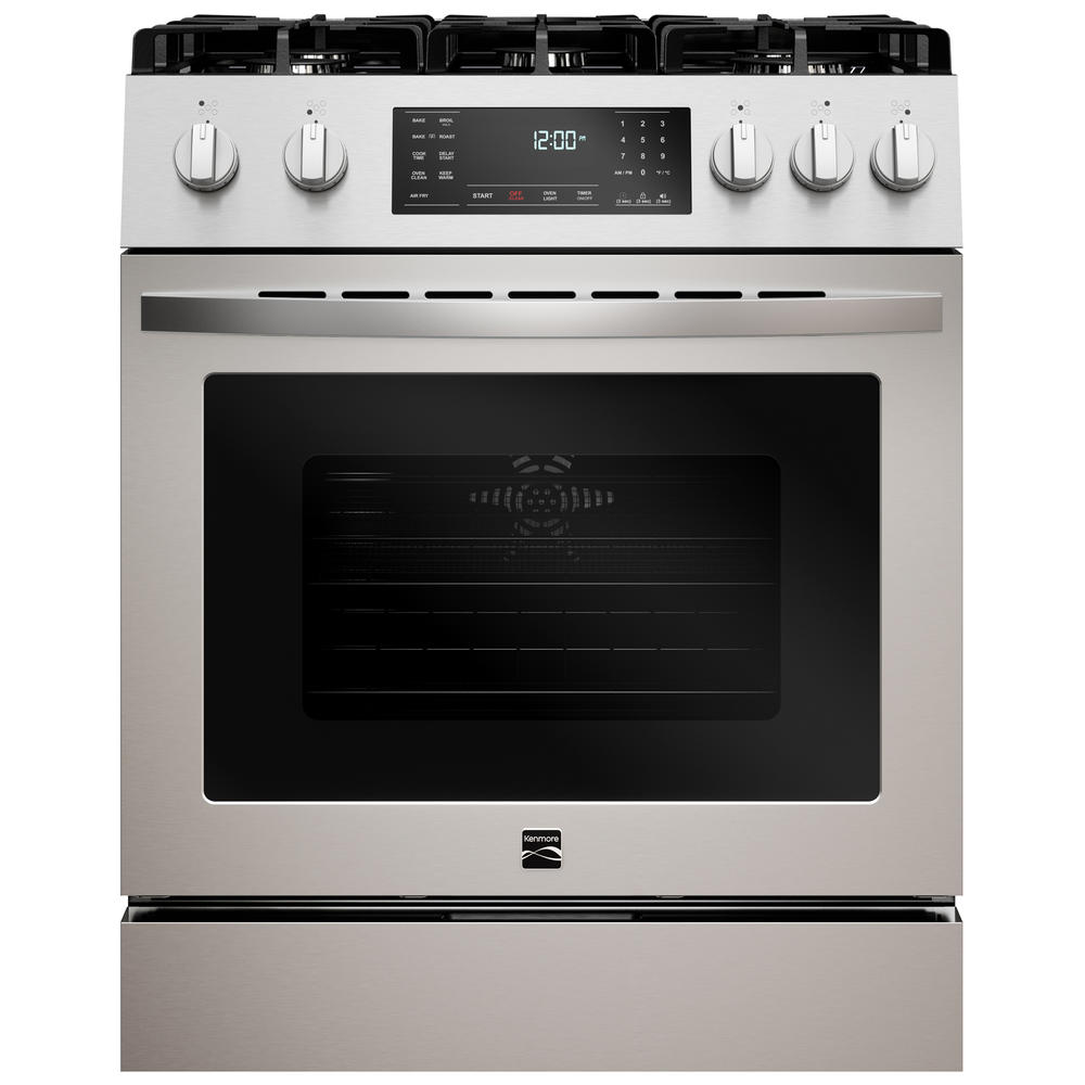 Kenmore 75293 4.8 cu. ft. FrontControl Gas Range with True Convection