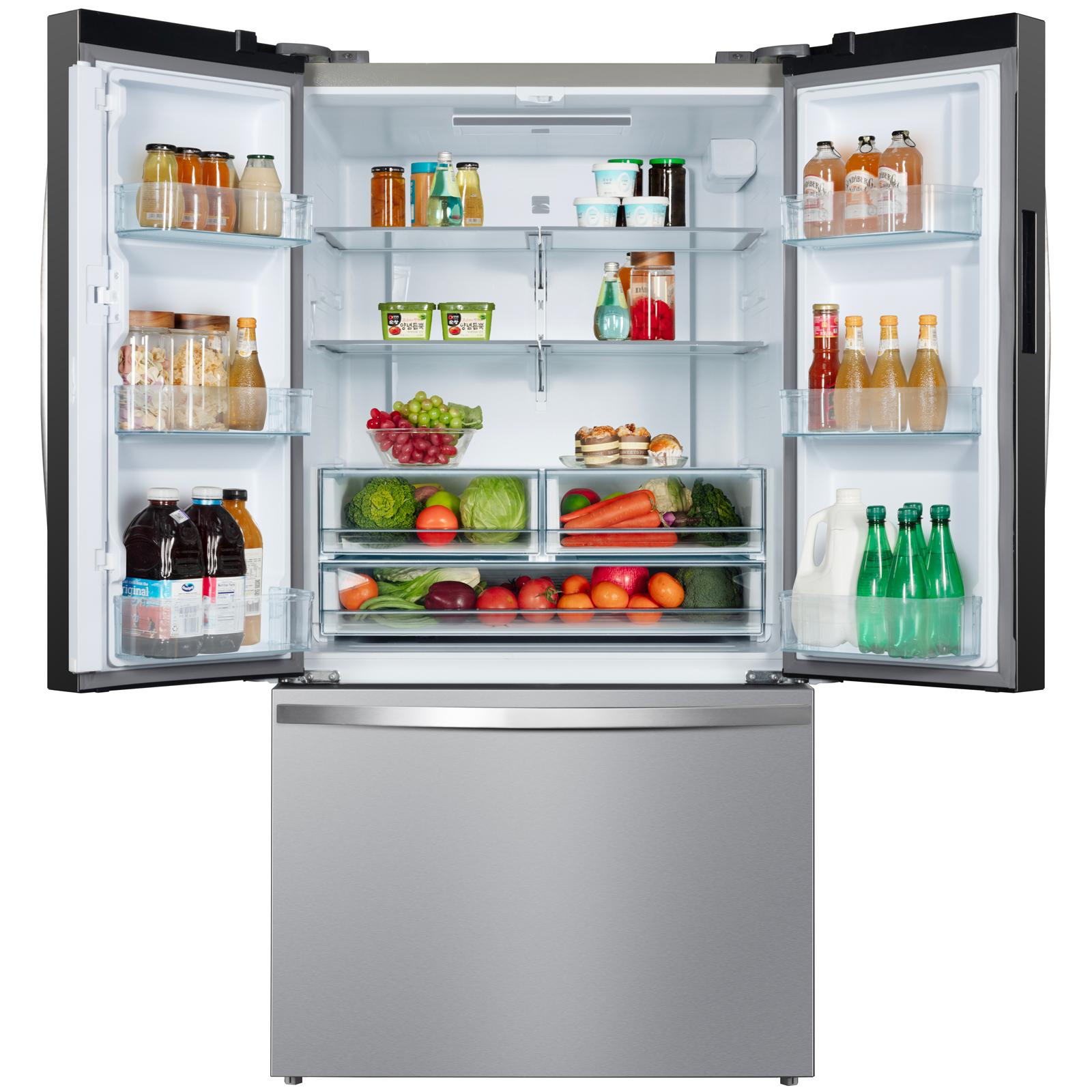 Thumbnail for 27.4 cu. ft. French Door Refrigerator  Fingerprint-Resistant Stainless Steel