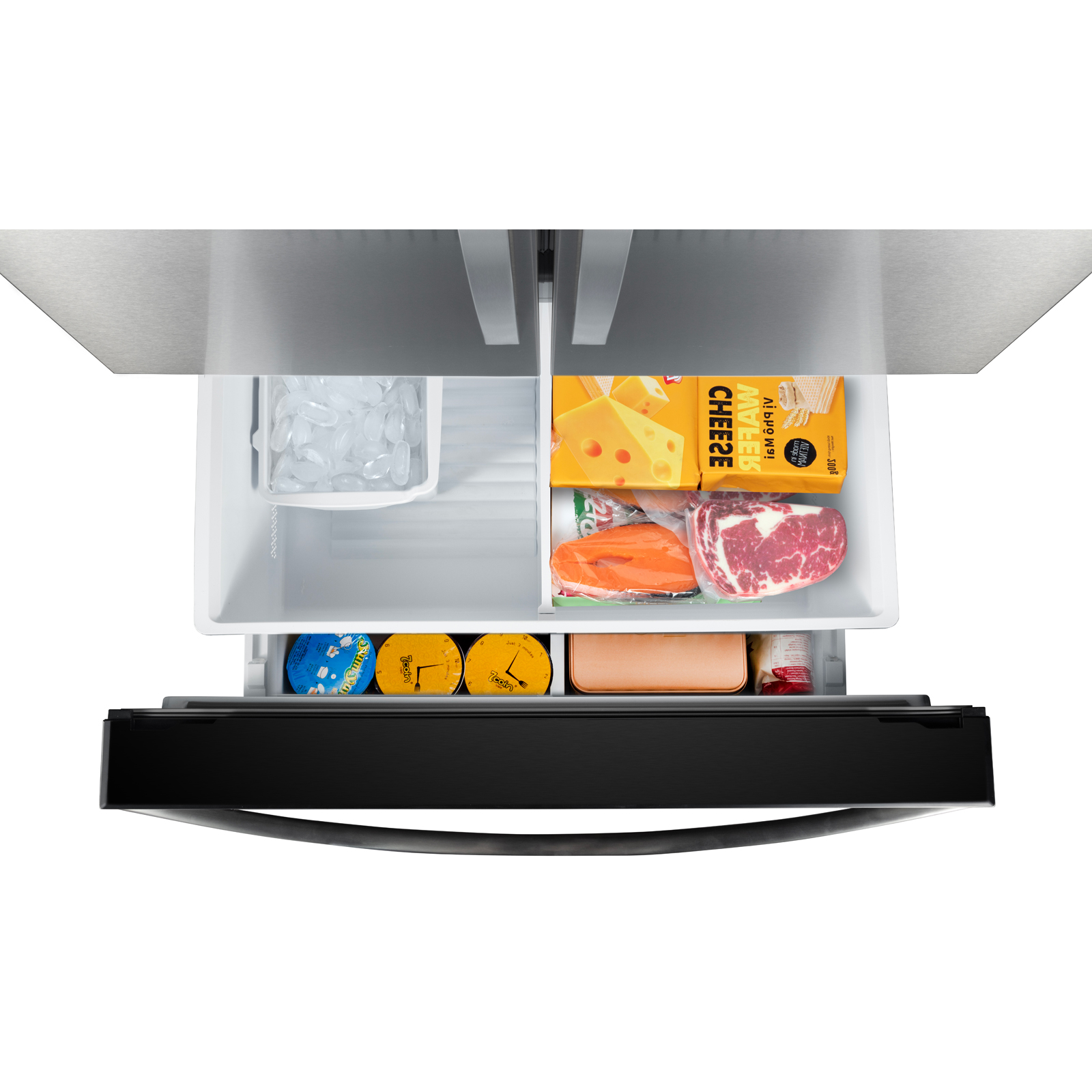 Thumbnail for 27.4 cu. ft. French Door Refrigerator  Fingerprint-Resistant Stainless Steel