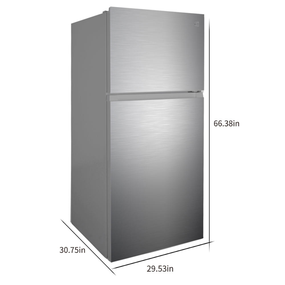 Kenmore 62315  18.2 cu. ft. Top Freezer Refrigerator &#8211; Stainless Steel w/Fingerprint Resistance