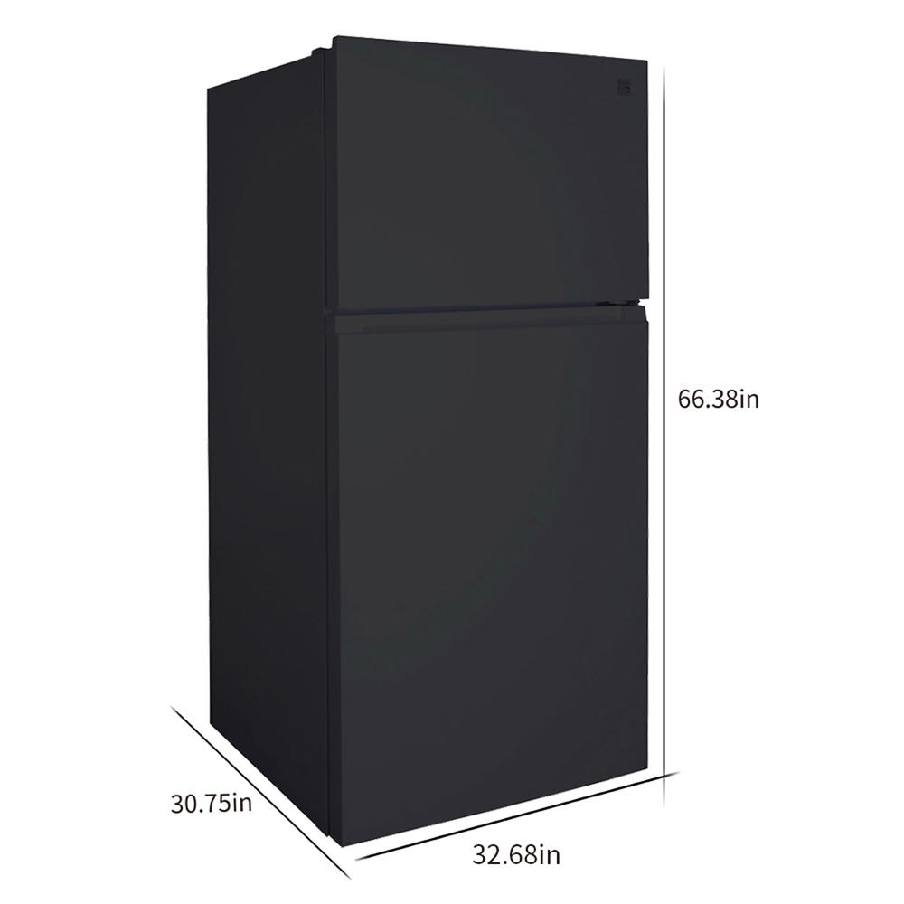 Kenmore 61339  20.5 cu. ft. Top Freezer Refrigerator &#8211; Black
