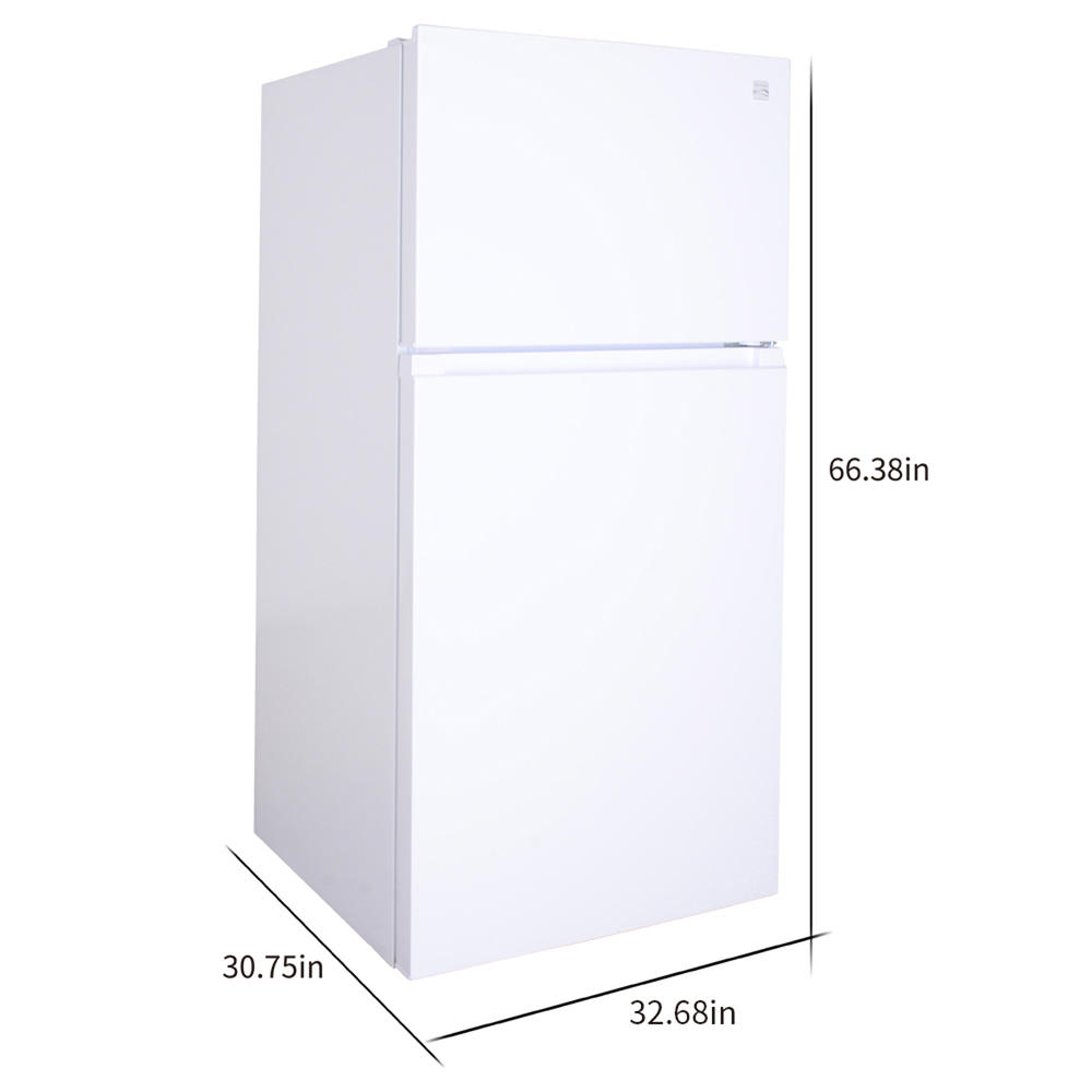 Kenmore 61332 20.5 cu. ft. Top Freezer Refrigerator White