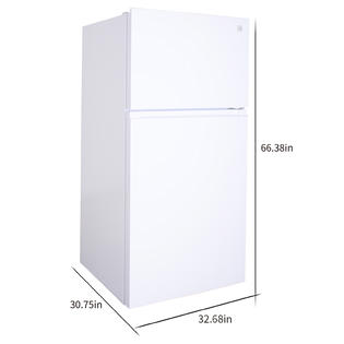 Kenmore 61332 20.5 cu. ft. Top Freezer Refrigerator - White