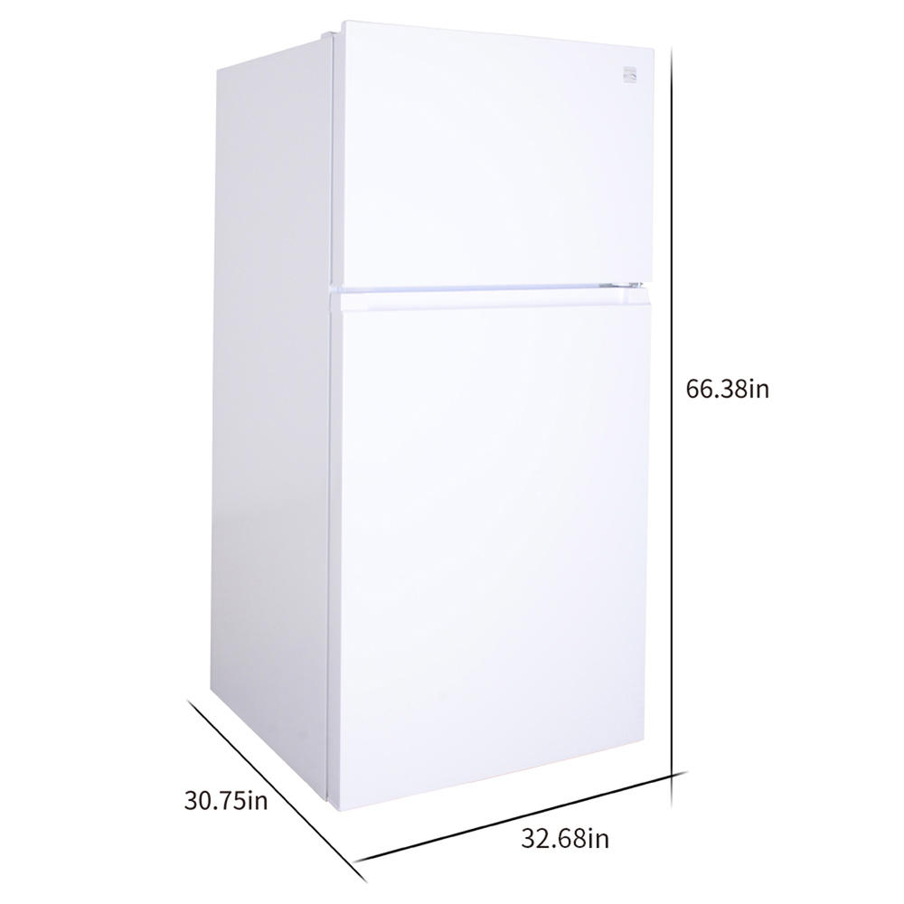 Kenmore 71332 20.4 cu. ft. Top Freezer Refrigerator w/ Icemaker, 33