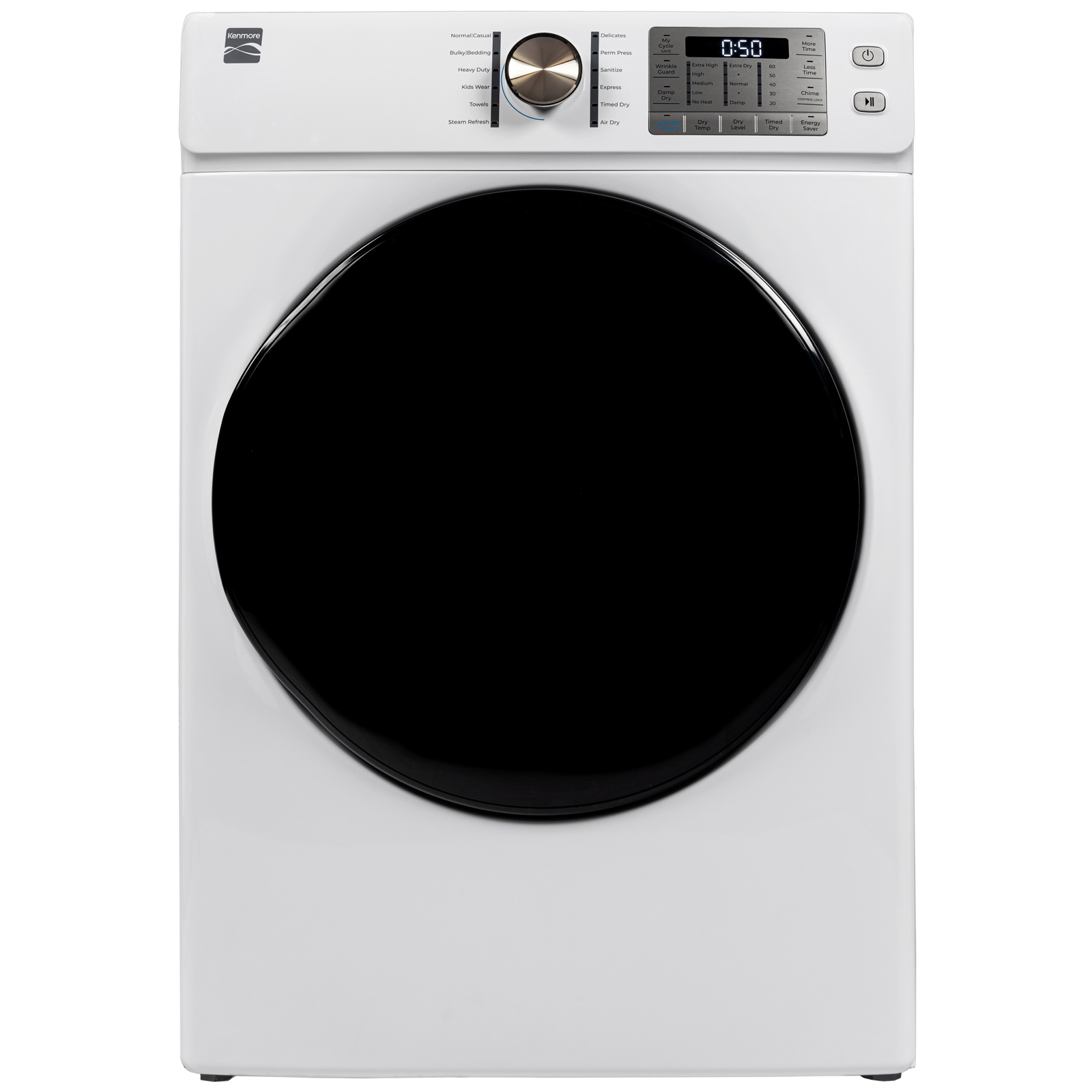 Kenmore 92272 8.0 cu. ft. Gas Front-Load Dryer with Accela Steam&