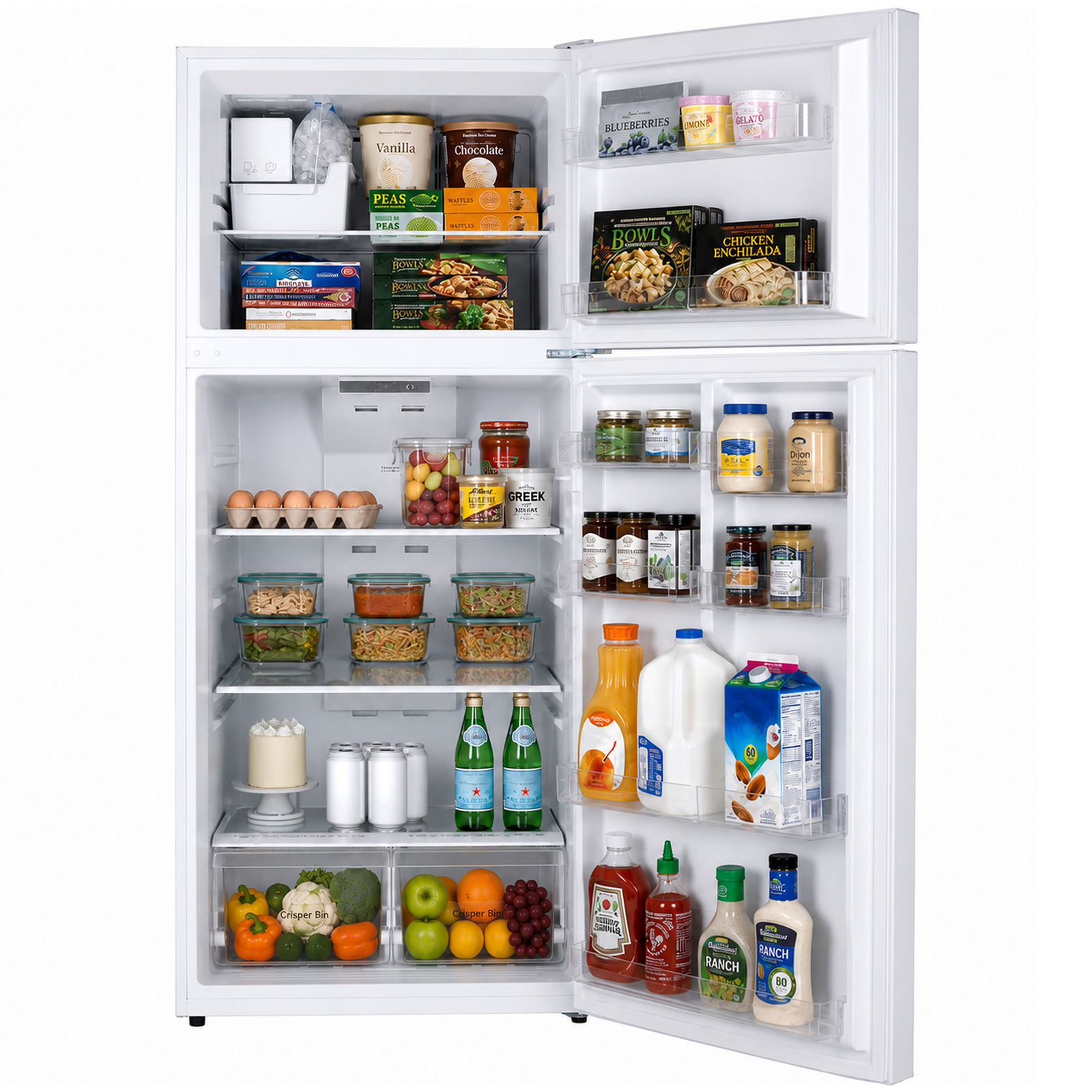 Thumbnail for 20.2 cu. ft. Garage-Ready Top Freezer Refrigerator with Icemaker, ENERGY STAR®  White