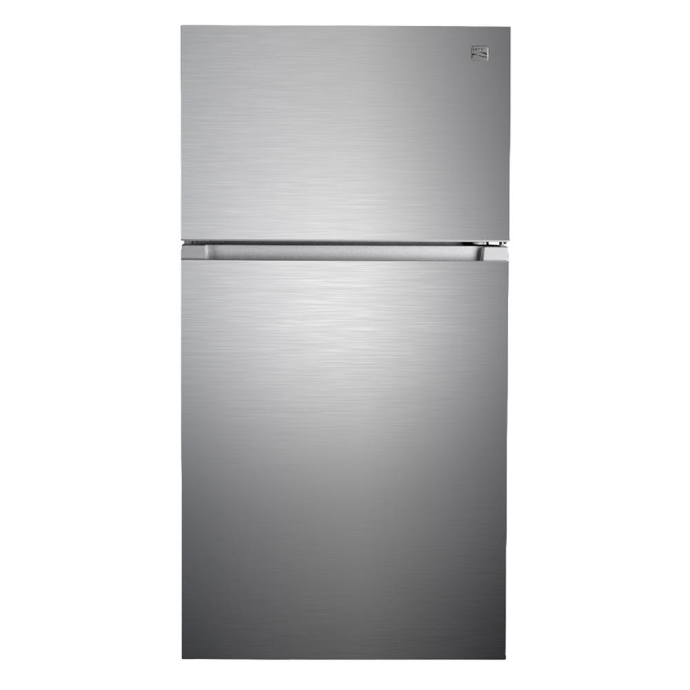 Kenmore 71335  20.4 cu. ft. Top Freezer Refrigerator w/ Icemaker, 33" Wide - Stainless Steel w/Fingerprint Resistance