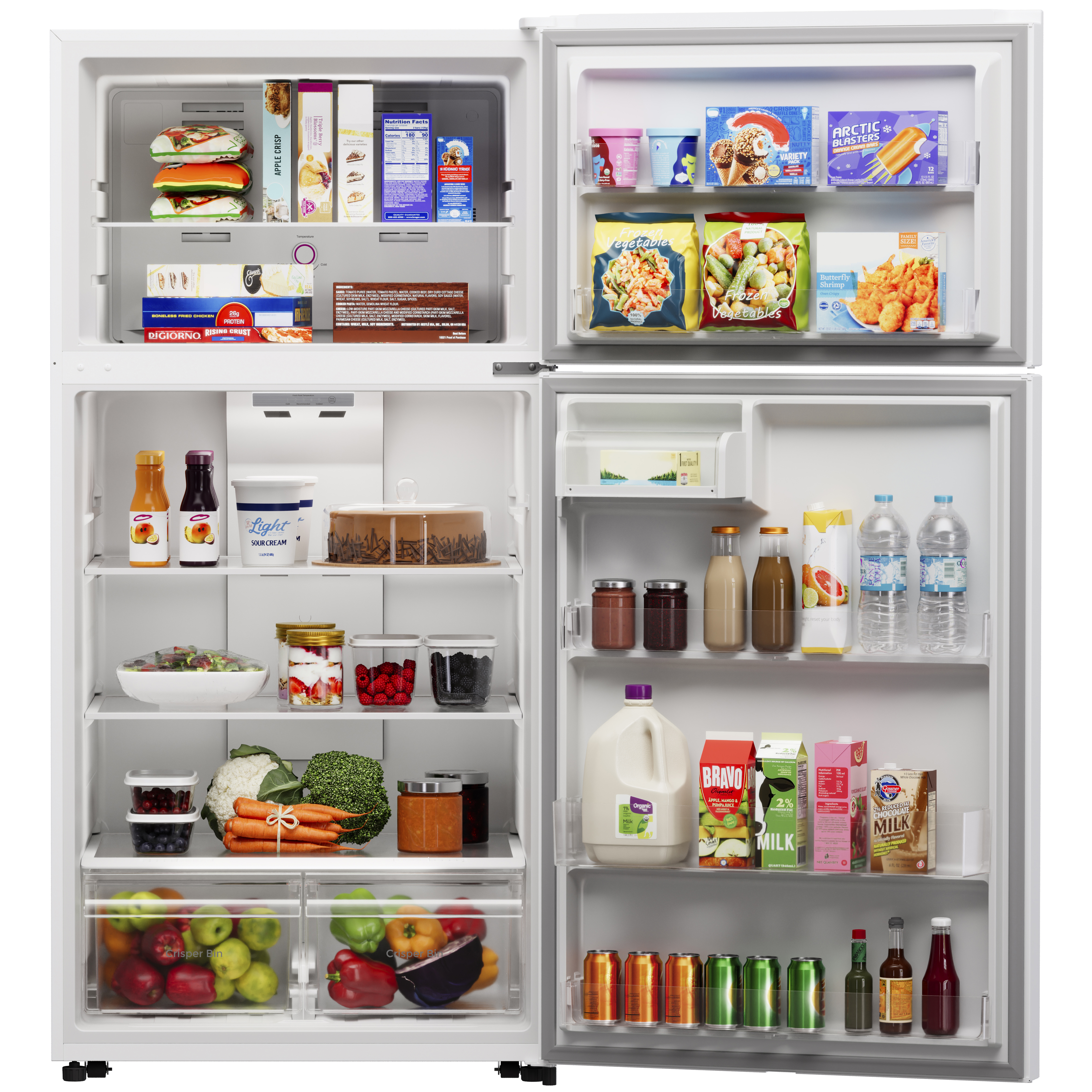 Thumbnail for 25 cu. ft. Top Freezer Refrigerator  White
