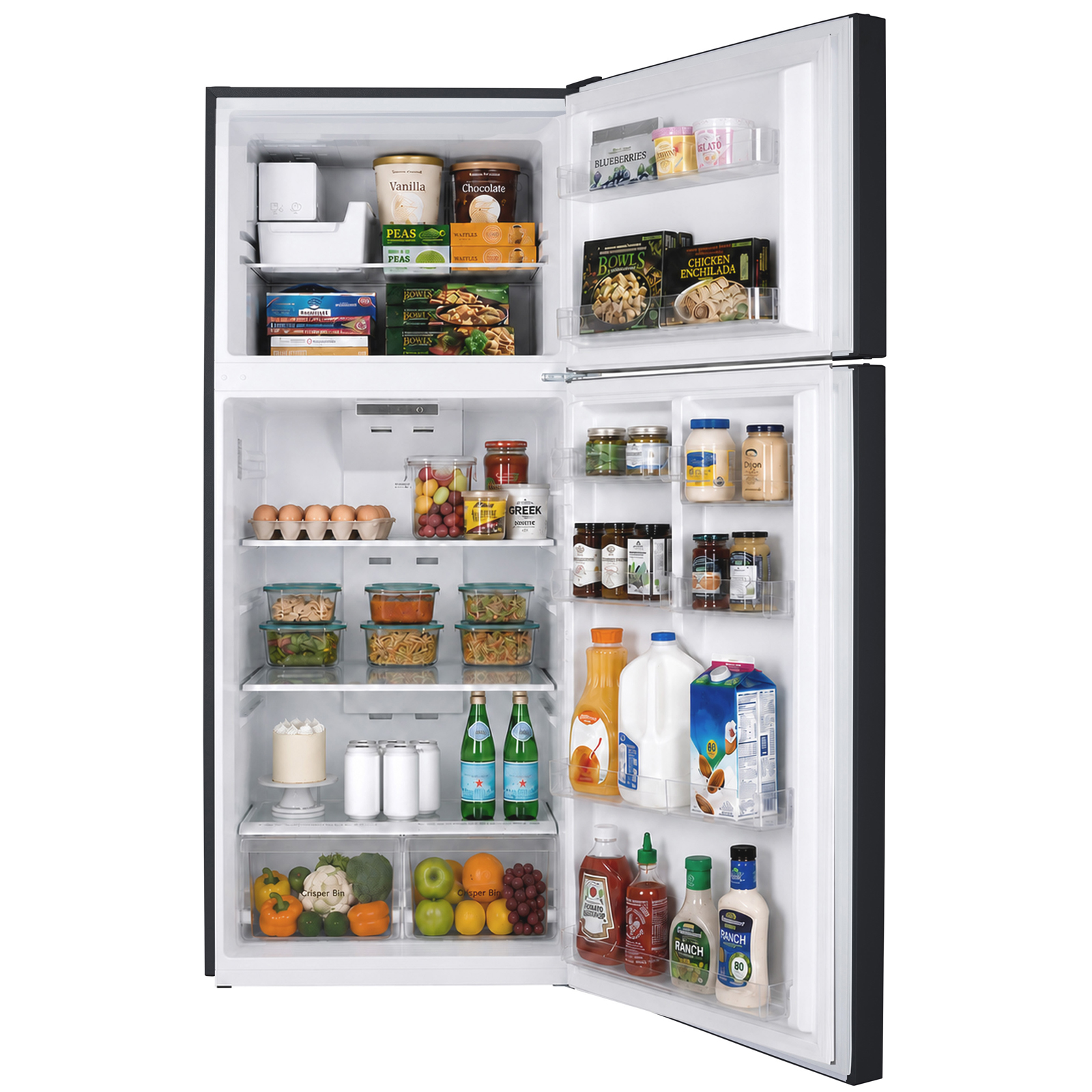 Thumbnail for 20.2 cu. ft. Garage-Ready Top Freezer Refrigerator with Icemaker, ENERGY STAR®  Black