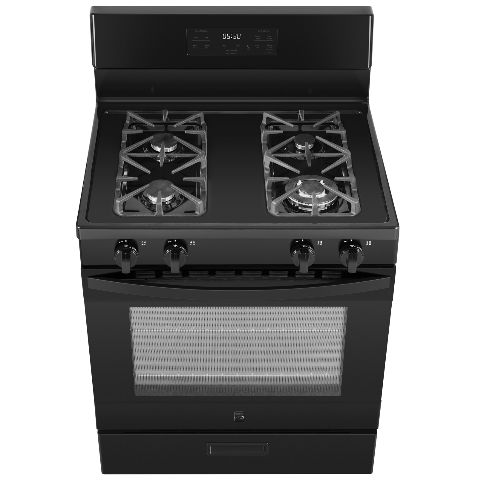Thumbnail for 5.2 cu. ft. Gas Range with Steam Clean  Black