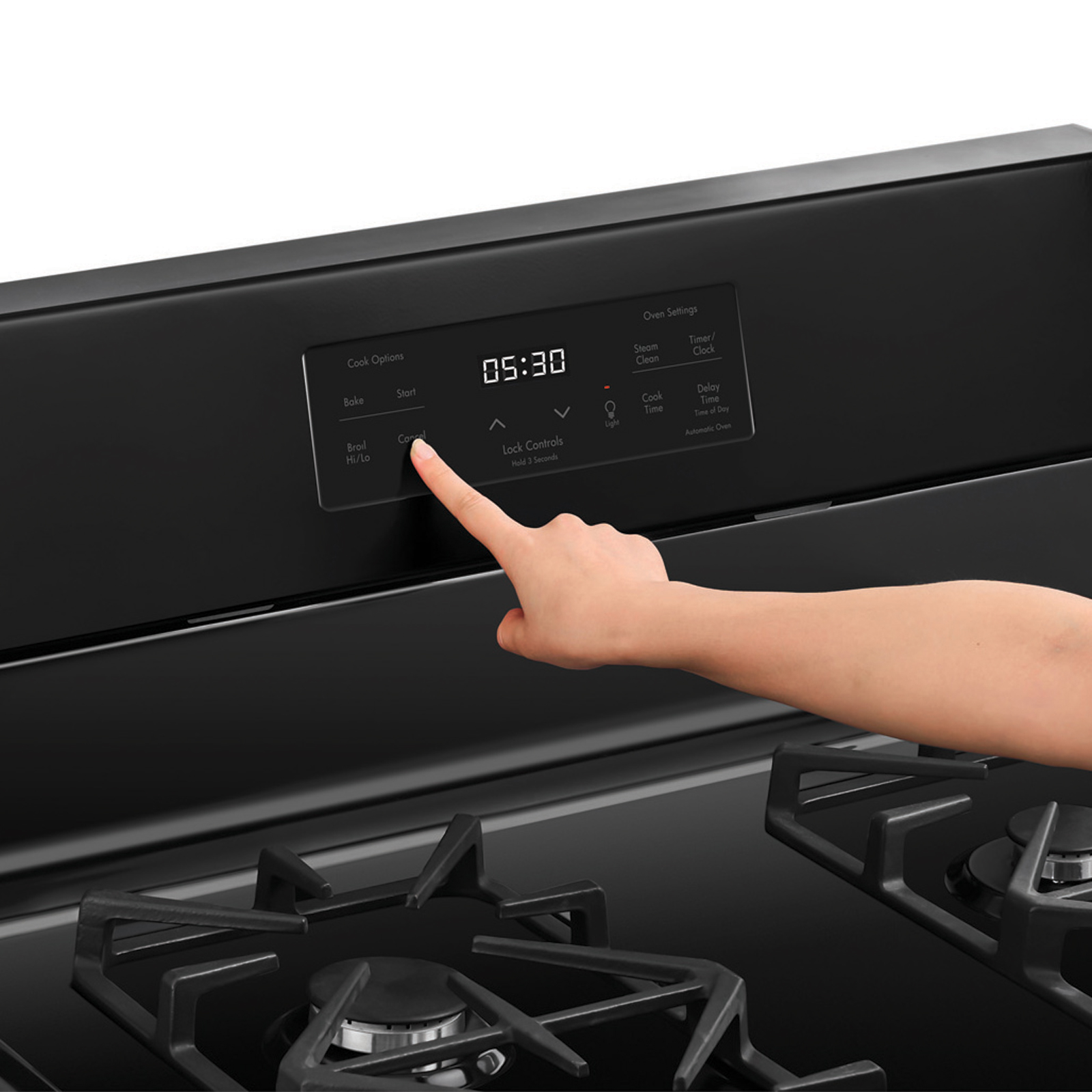 Thumbnail for 5.2 cu. ft. Gas Range with Steam Clean  Black