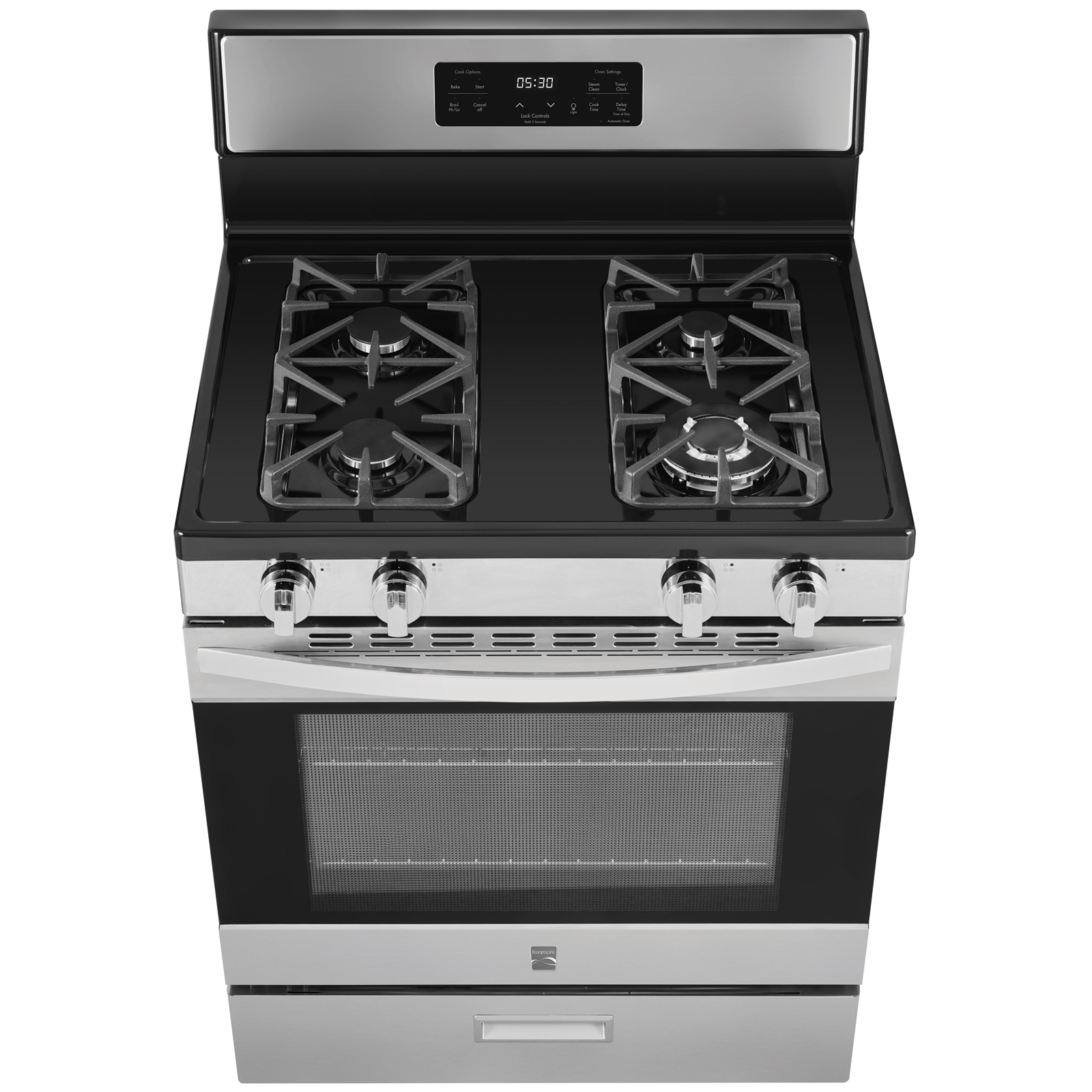 Thumbnail for 5.2 cu. ft. Gas Range with Steam Clean  Stainless Steel