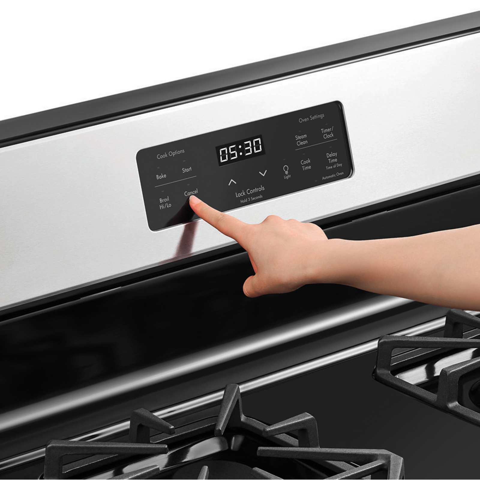 Thumbnail for 5.2 cu. ft. Gas Range with Steam Clean  Stainless Steel