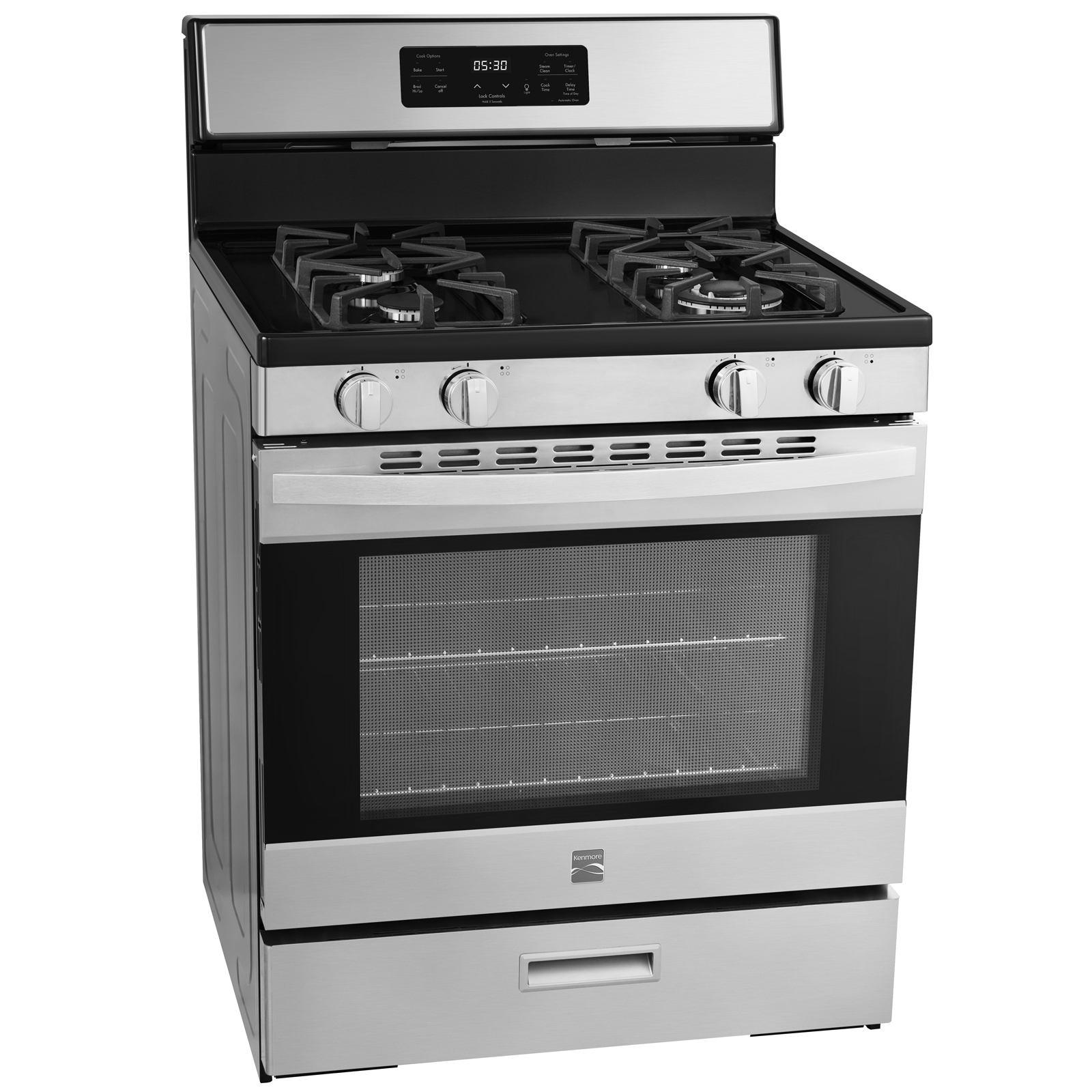 Thumbnail for 5.2 cu. ft. Gas Range with Steam Clean  Stainless Steel
