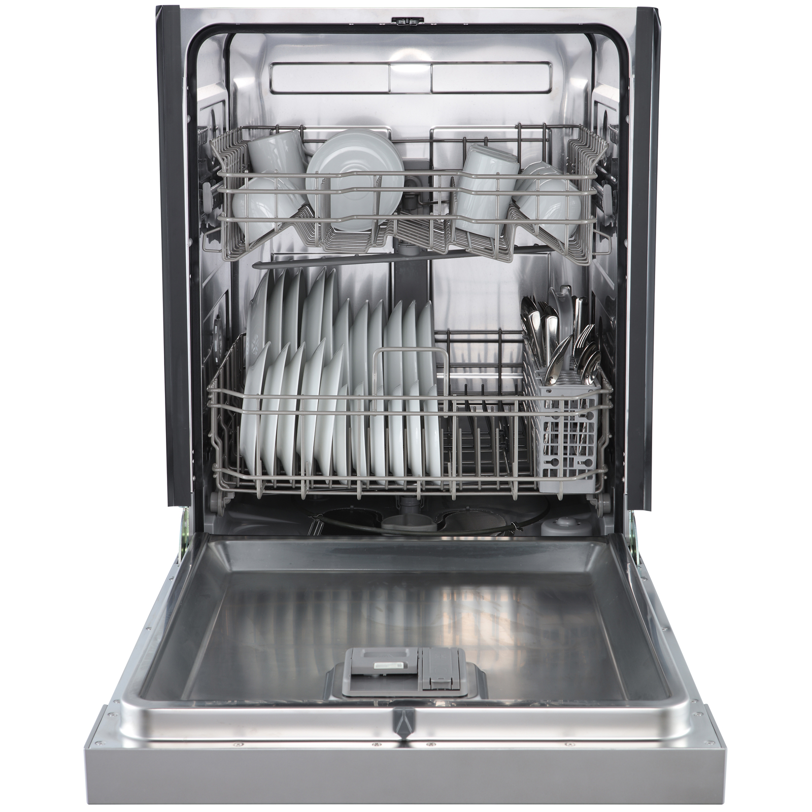 Thumbnail for 24" Built-in Dishwasher with UltraWash® System and 54 dBA Quiet Package  Stainless Steel with Fingerprint Resistance