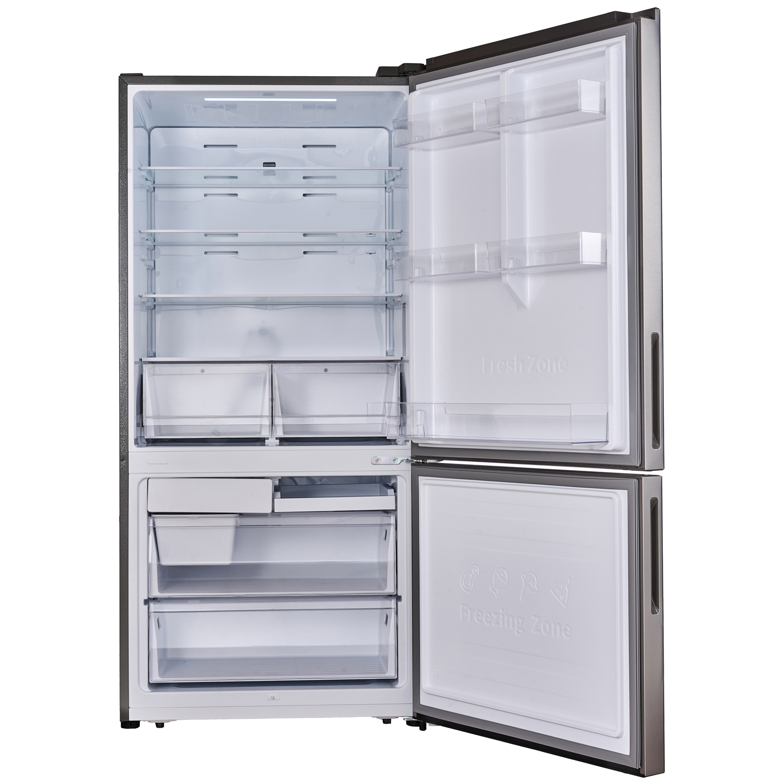 Thumbnail for 17.8 cu. ft. Counter-Depth Bottom Freezer Refrigerator  Fingerprint-Resistant Stainless Steel, ENERGY STAR®