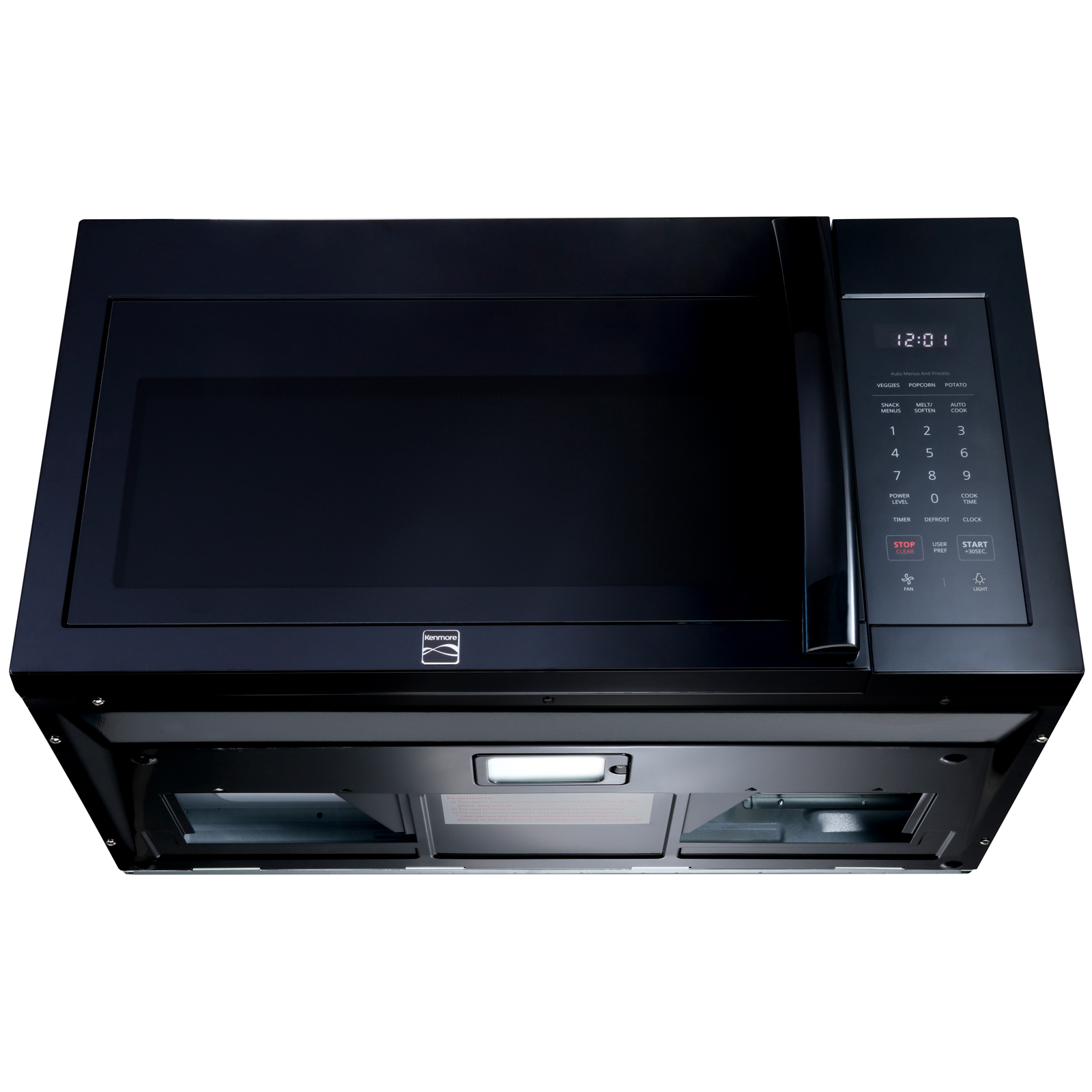 Thumbnail for 1.7 cu. ft. Over-the-Range Microwave with Precision Set Controls  Black