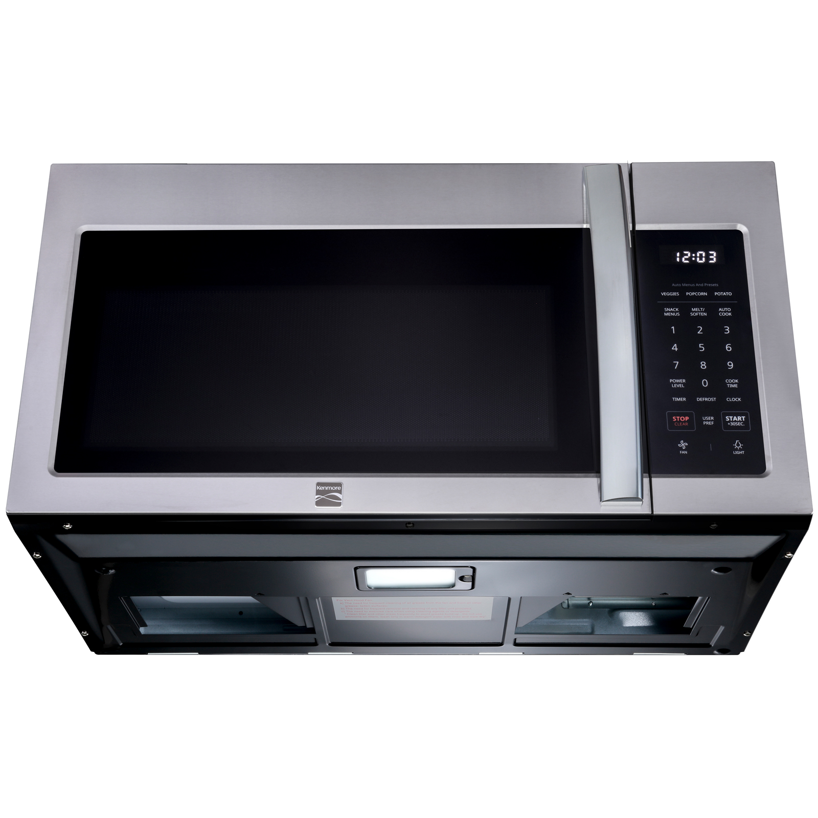 Thumbnail for 1.7 cu. ft. Over-the-Range Microwave with Precision Set Controls  Stainless Steel