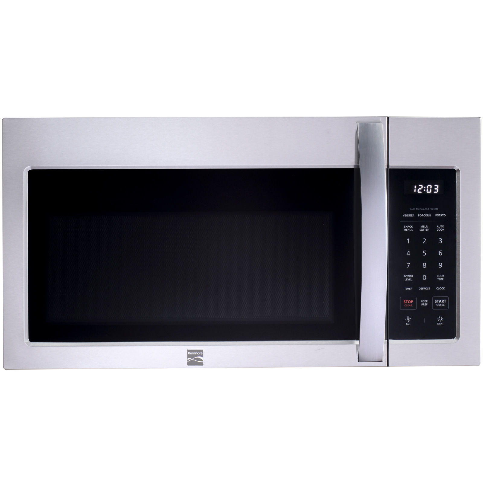 1.7 cu. ft. Over-the-Range Microwave with Precision Set Controls  Stainless Steel