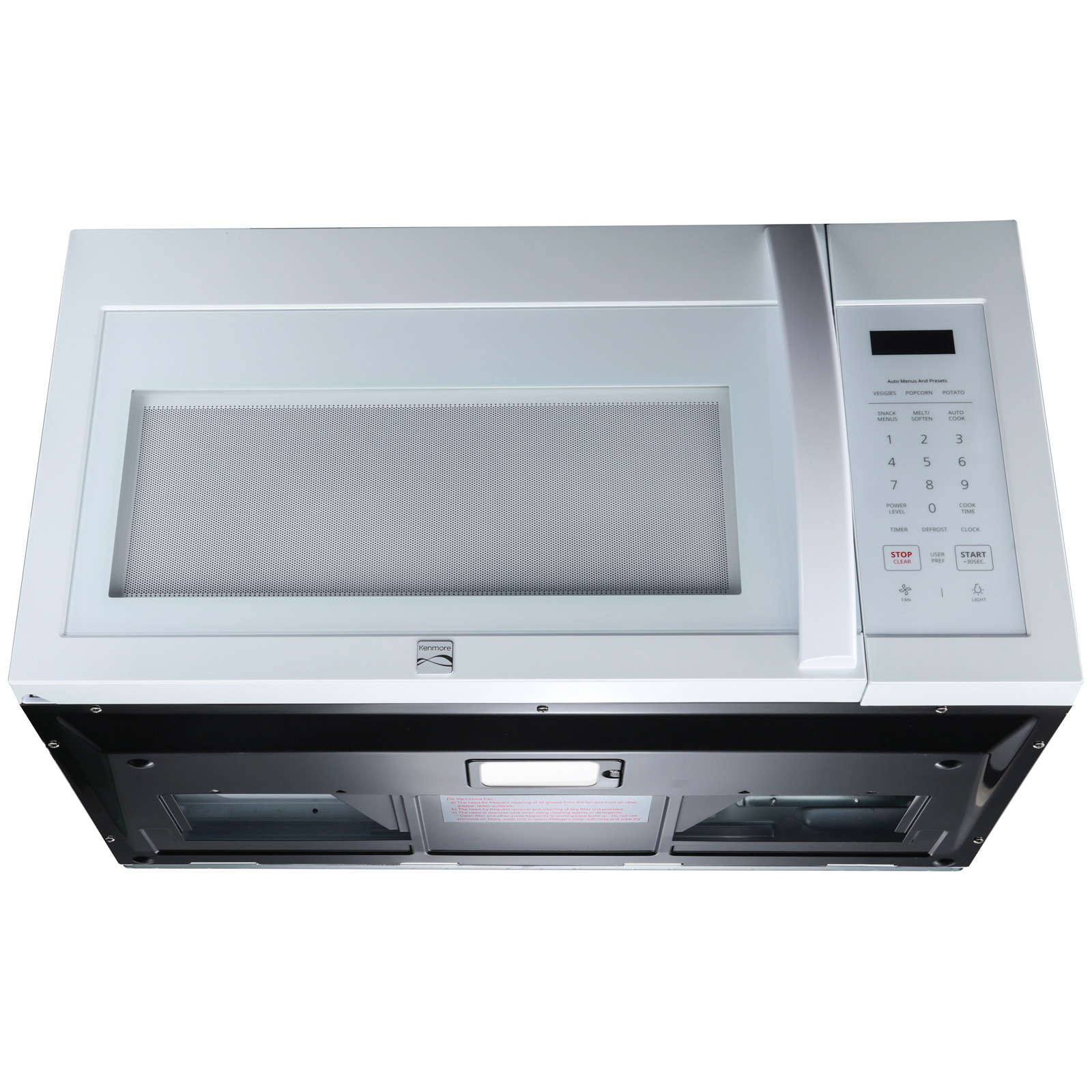 Thumbnail for 1.7 cu. ft. Over-the-Range Microwave with Precision Set Controls  White