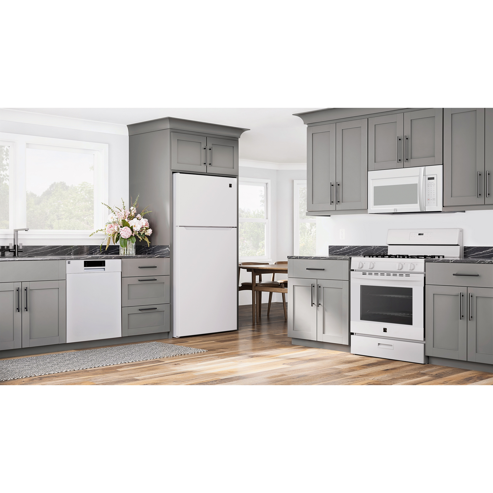Thumbnail for 1.7 cu. ft. Over-the-Range Microwave with Precision Set Controls  White