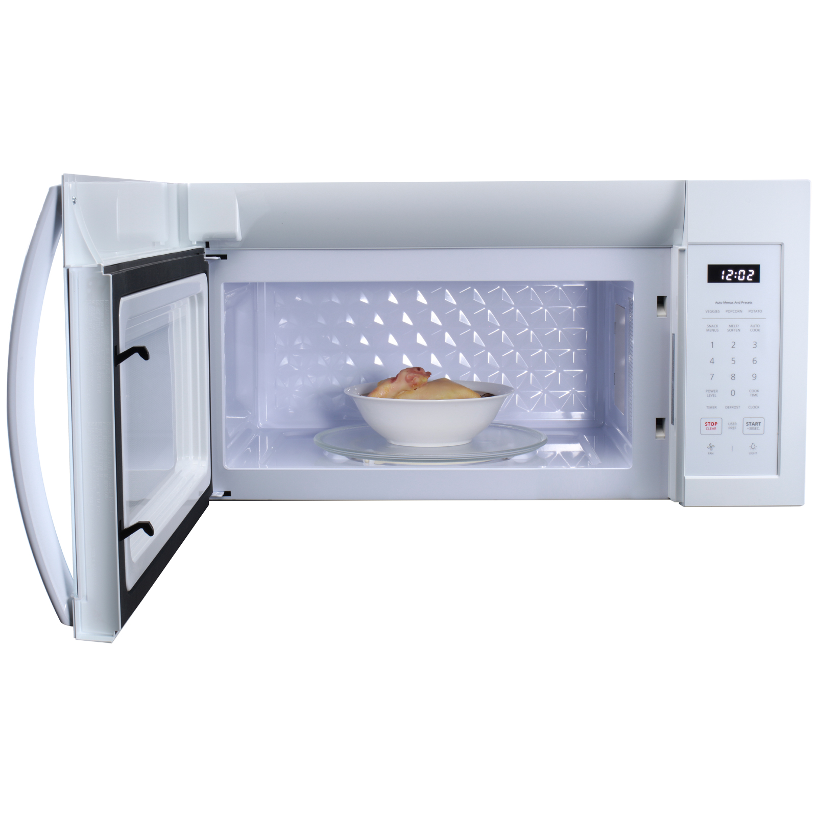 Thumbnail for 1.7 cu. ft. Over-the-Range Microwave with Precision Set Controls  White