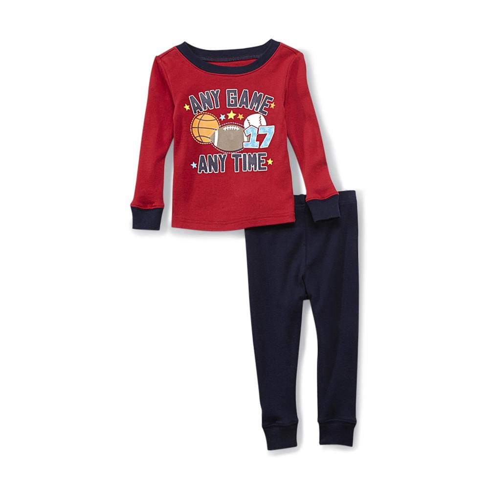 Joe Boxer Infant & Toddler Boy's 4-Piece Long-Sleeve Pajama Tops & Pants Set - Sports