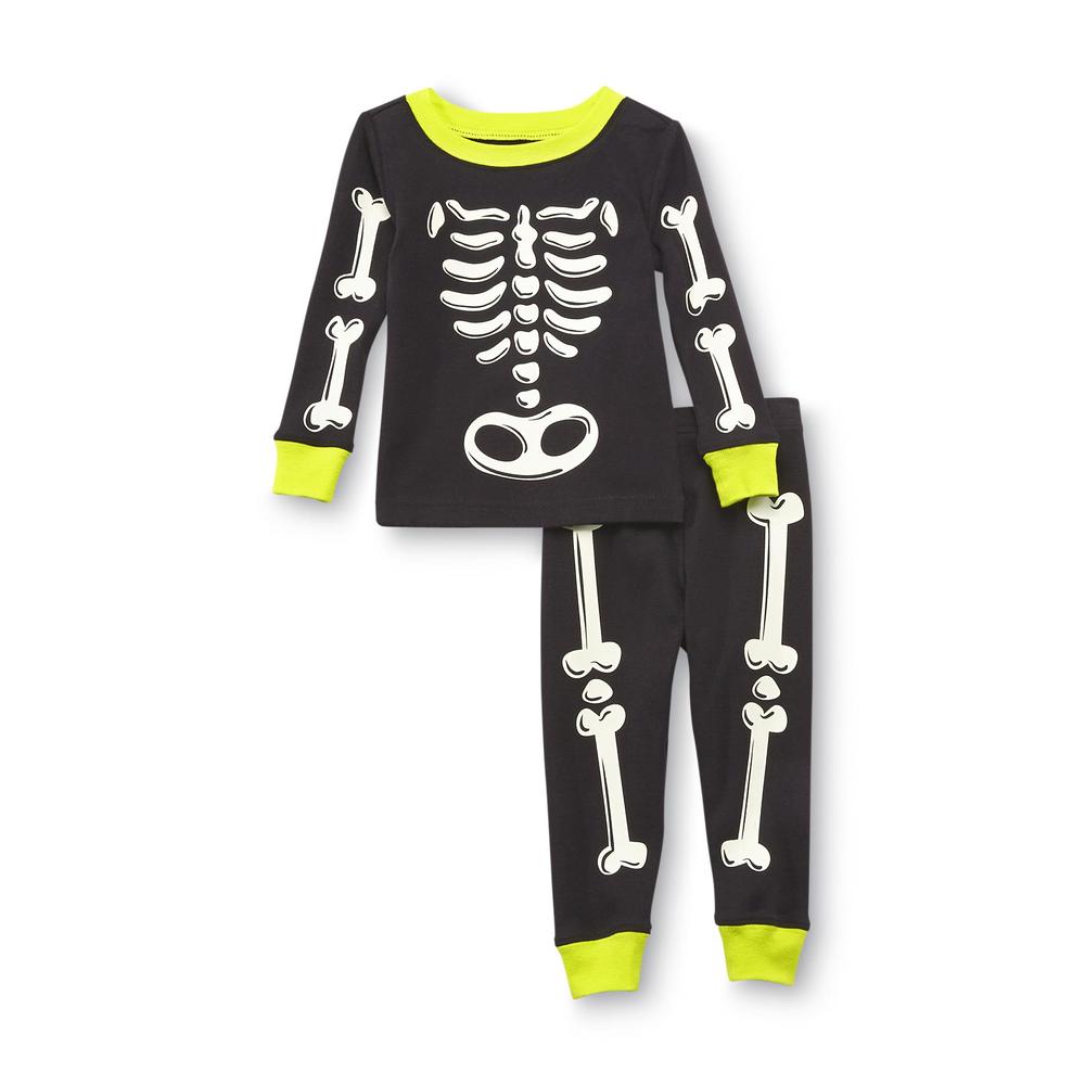 Joe Boxer Infant & Toddler Boy's 4-Piece Long-Sleeve Pajama Tops & Pants Set - Skeleton