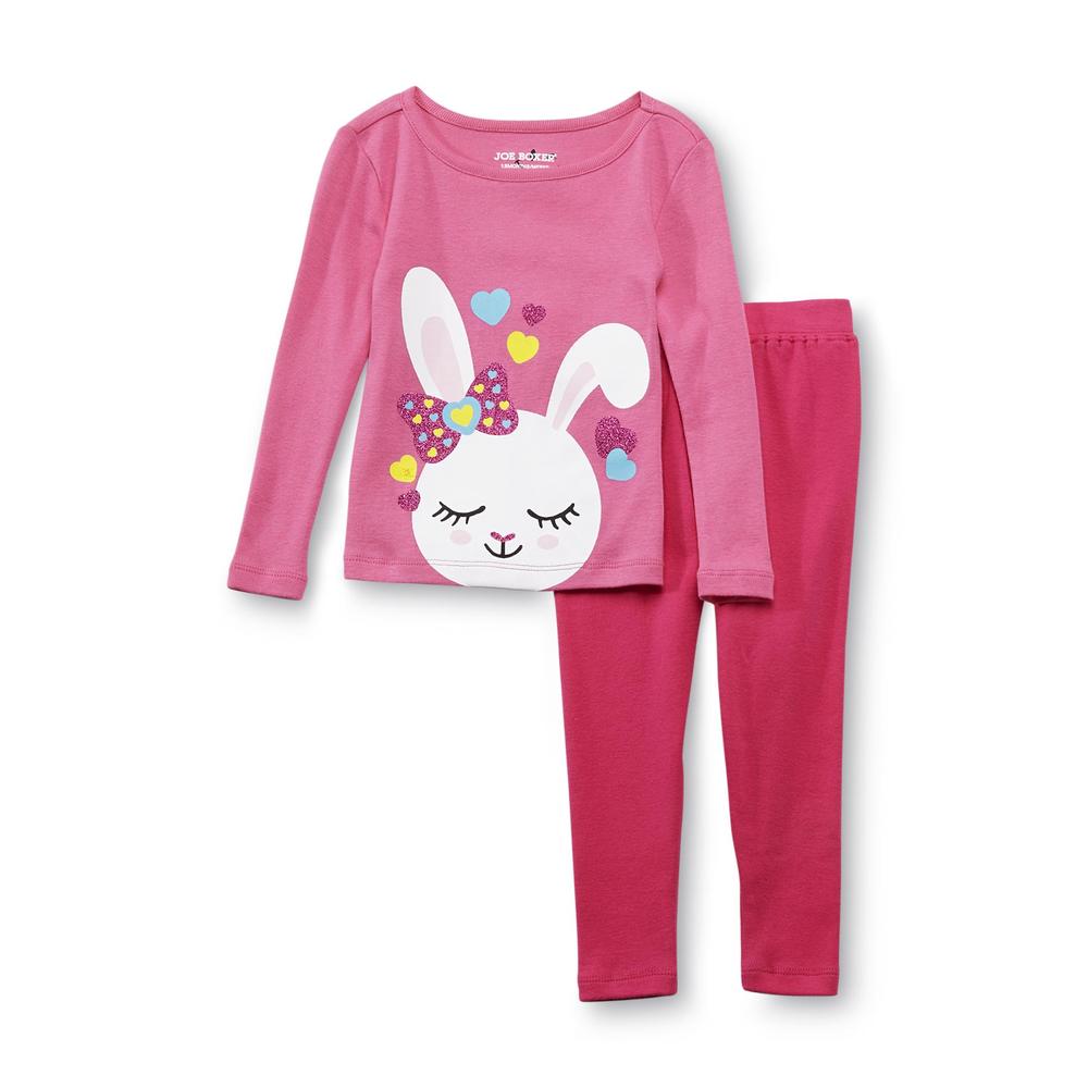 Joe Boxer Infant & Toddler Girl's 2-Pairs Pajamas - Sleepy Bunny
