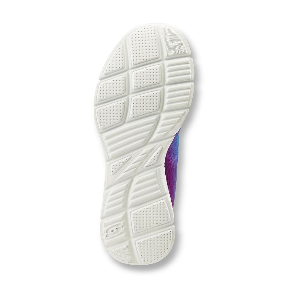 Skechers Women's Perfect Pair Blue/Purple Lace-Up Running Shoe