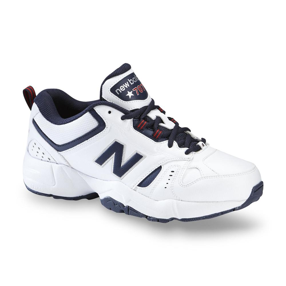 New Balance Men's Speed US 707 Athletic Shoe - White/Navy