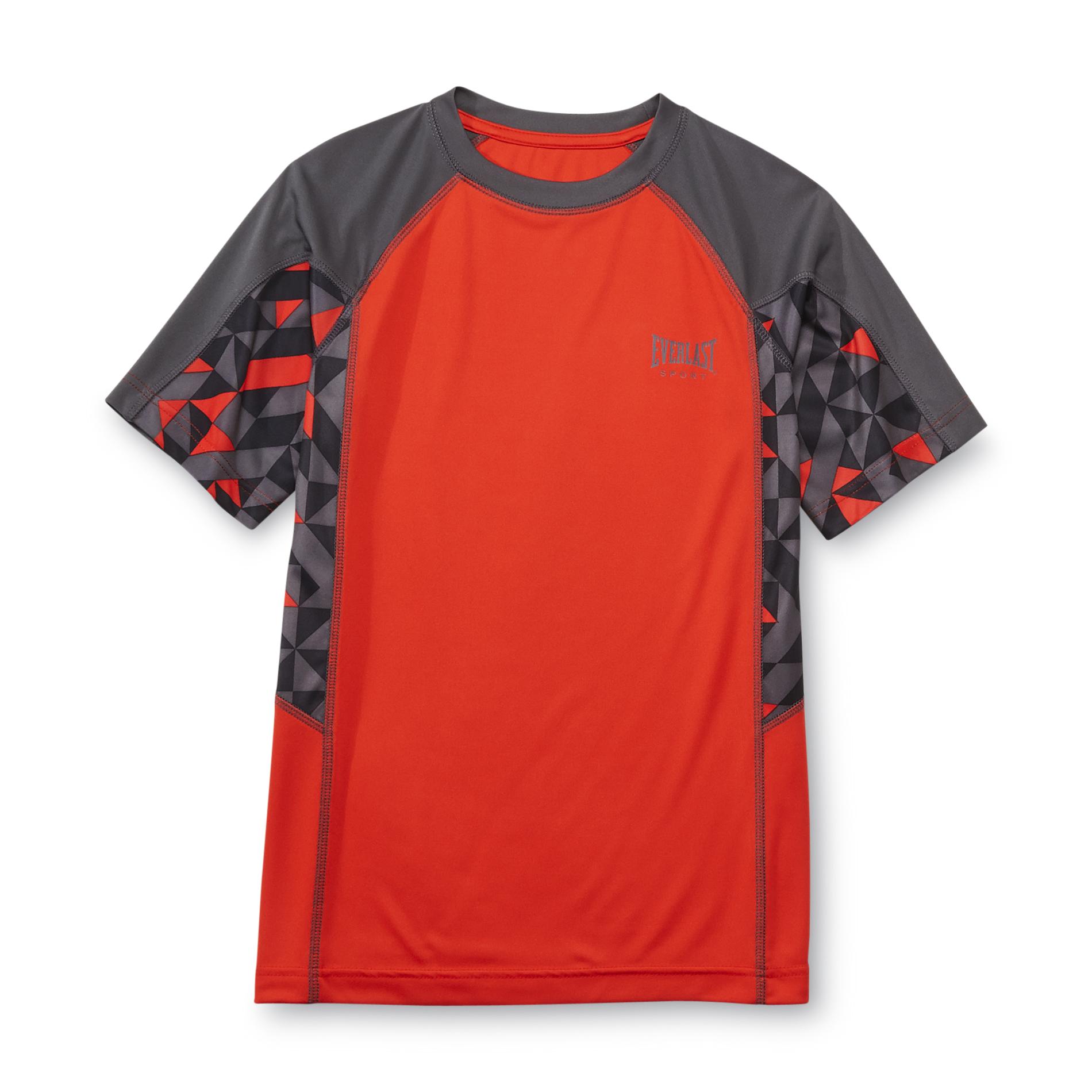 Everlast&reg; Sport Boy's Athletic T-Shirt - Geometric Print