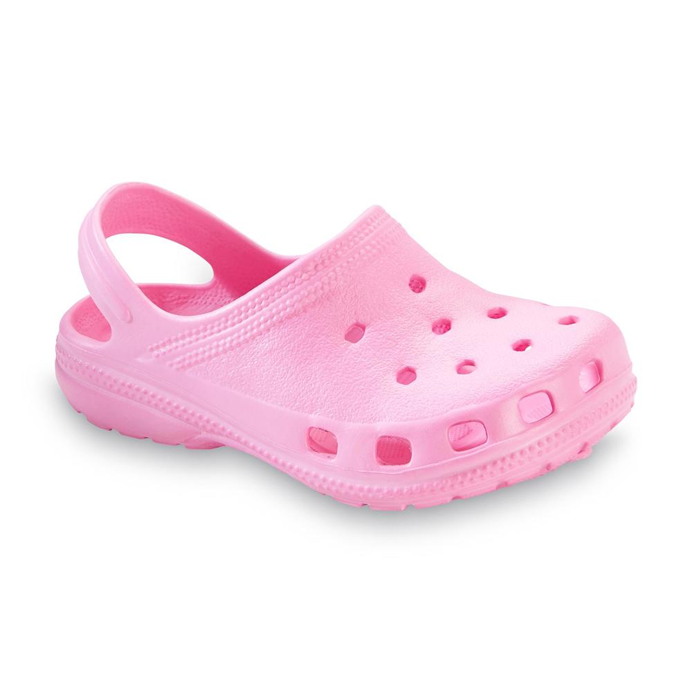 Athletech Toddler Girl's Agua Pink Clog