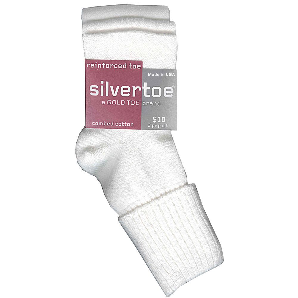 Silvertoe Turncuff Socks