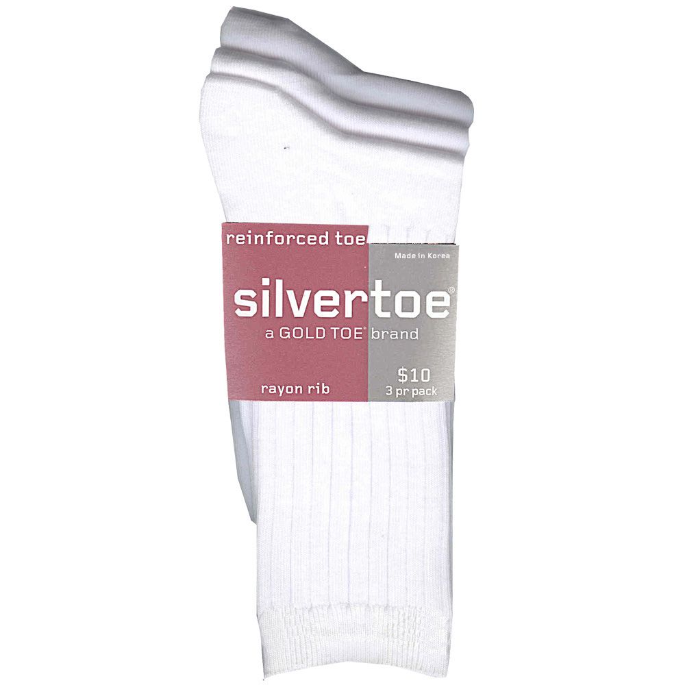 Silvertoe Rib Socks