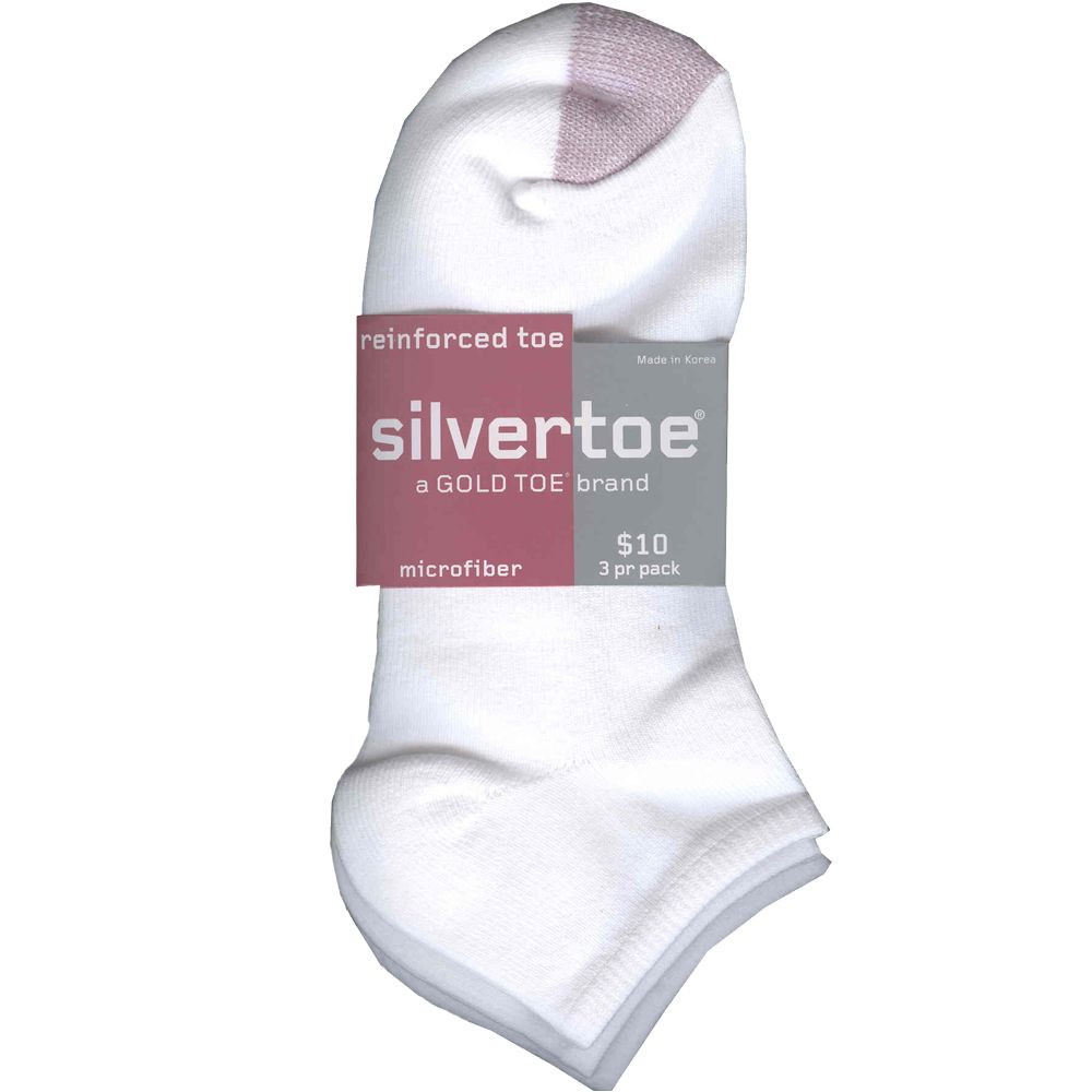 Silvertoe Microfiber Mini Socks